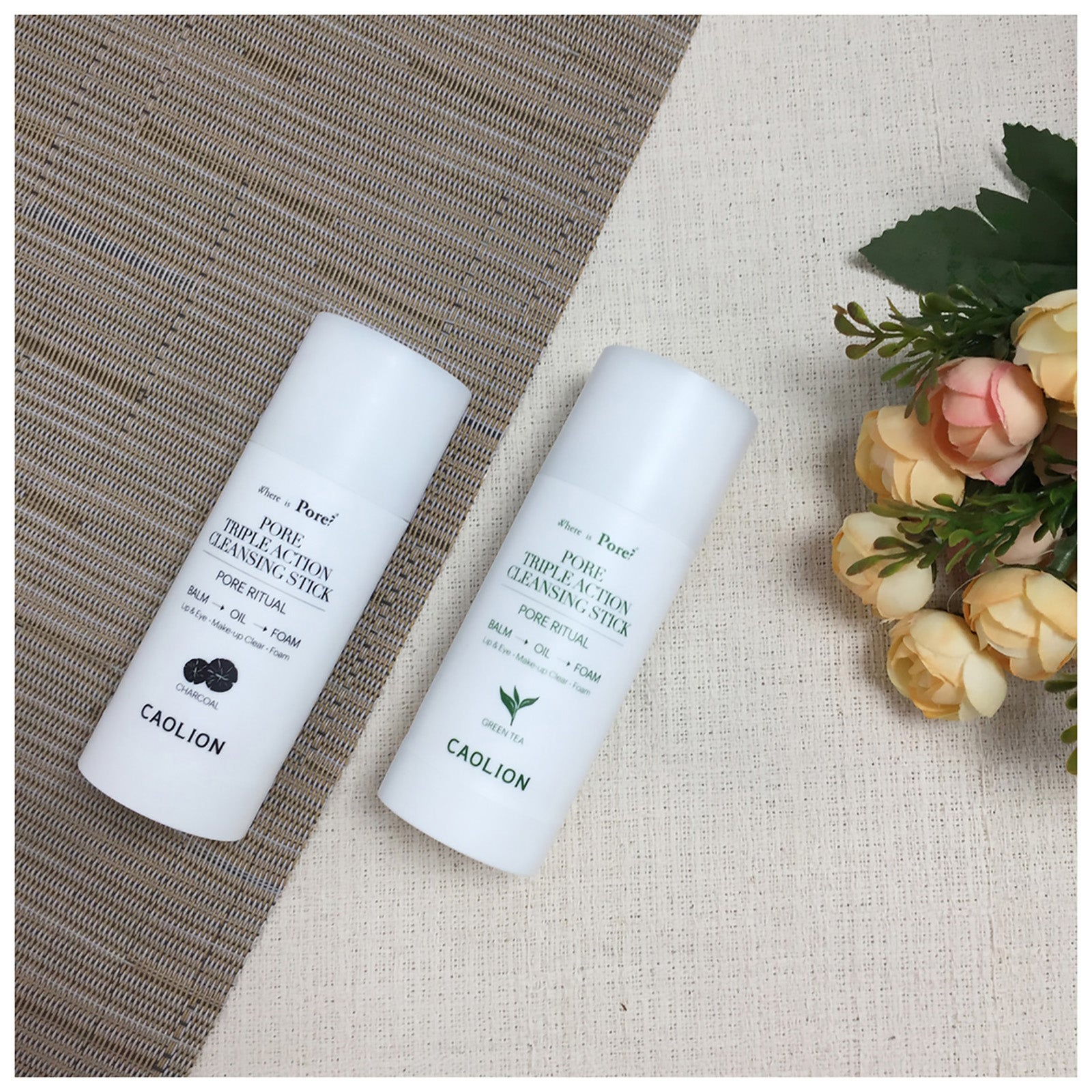 Caolion Pore Triple Action Cleansing Stick Charcoal | Cult Beauty