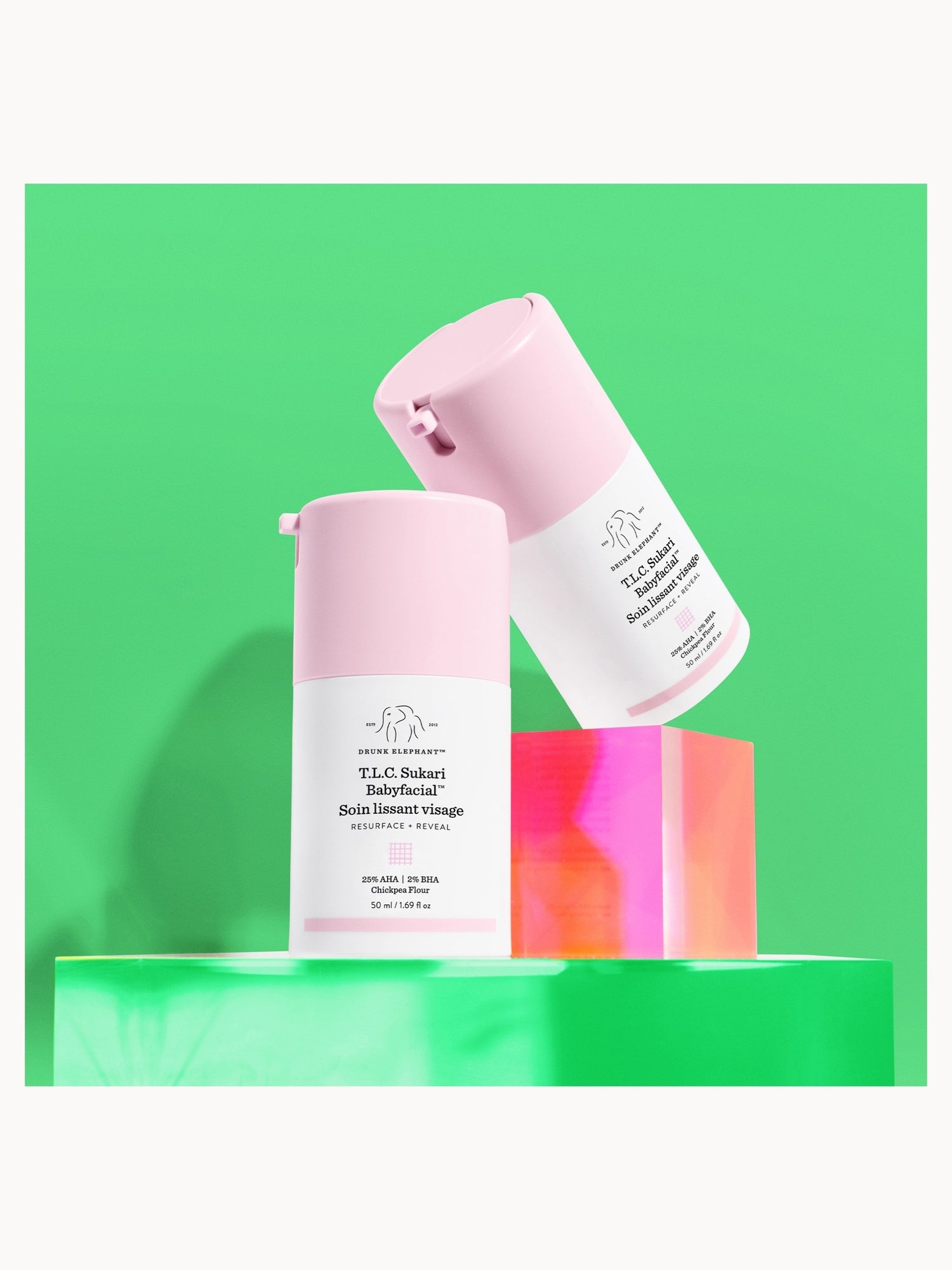 パック・フェイスマスク Drunk Elephant Babyfacial 50ml Drunk Elephant TLC Glycolic Babyfacial Mask 50ml | LOOKFANTASTIC