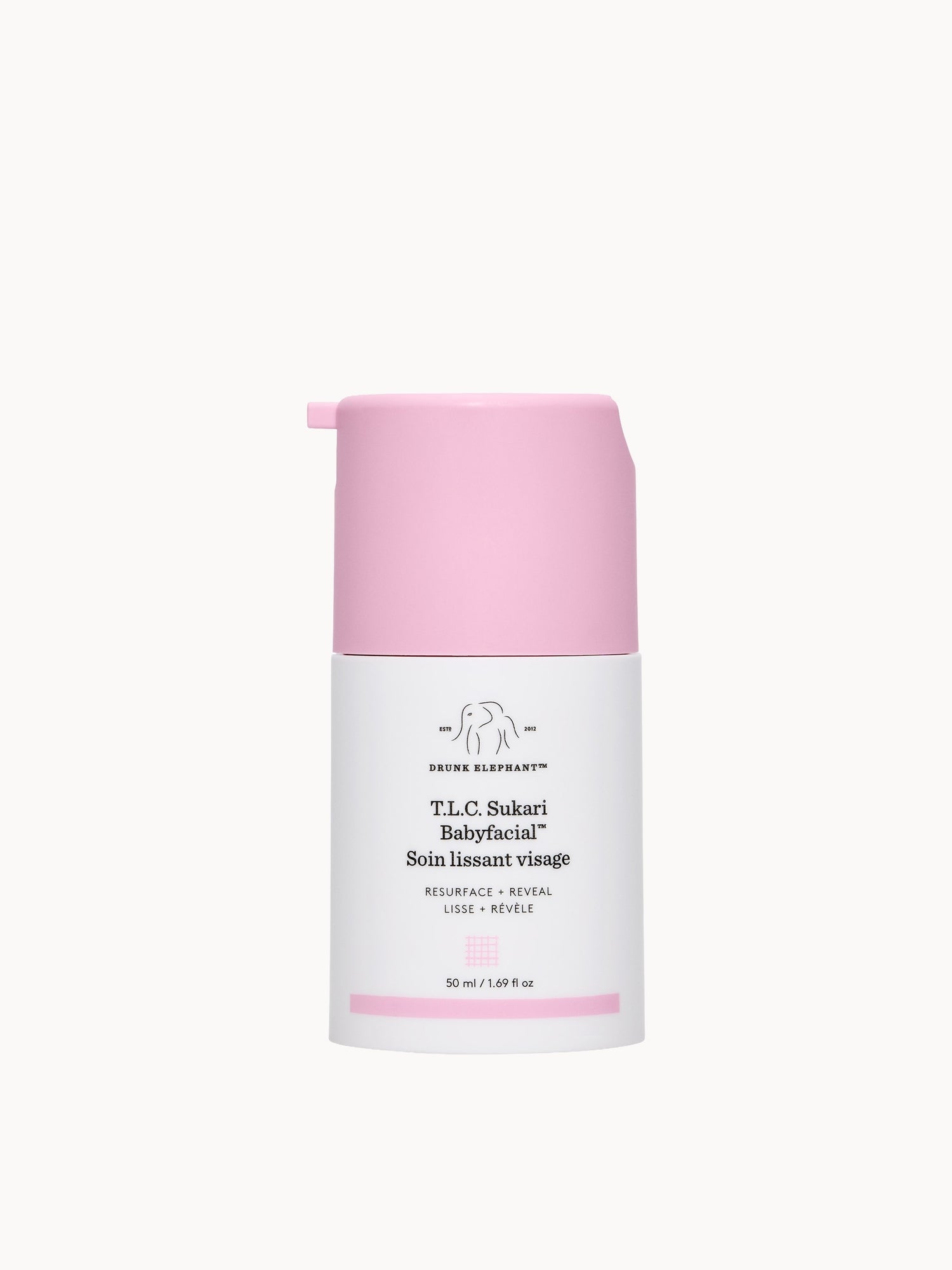 パック・フェイスマスク Drunk Elephant Babyfacial 50ml Drunk Elephant TLC Glycolic Babyfacial Mask 50ml | LOOKFANTASTIC
