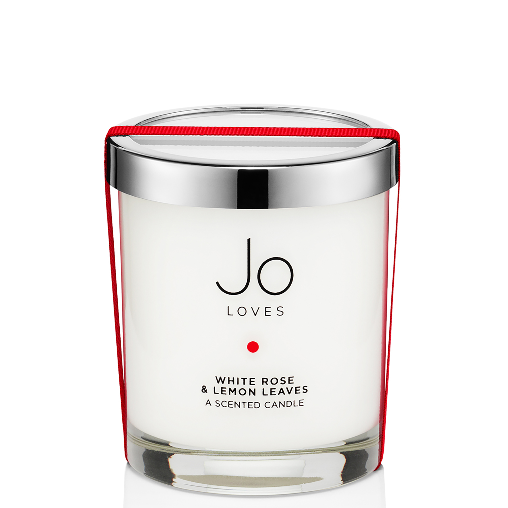 cult Jo Loves A Home Candle – White Rose & Lemon Leaves