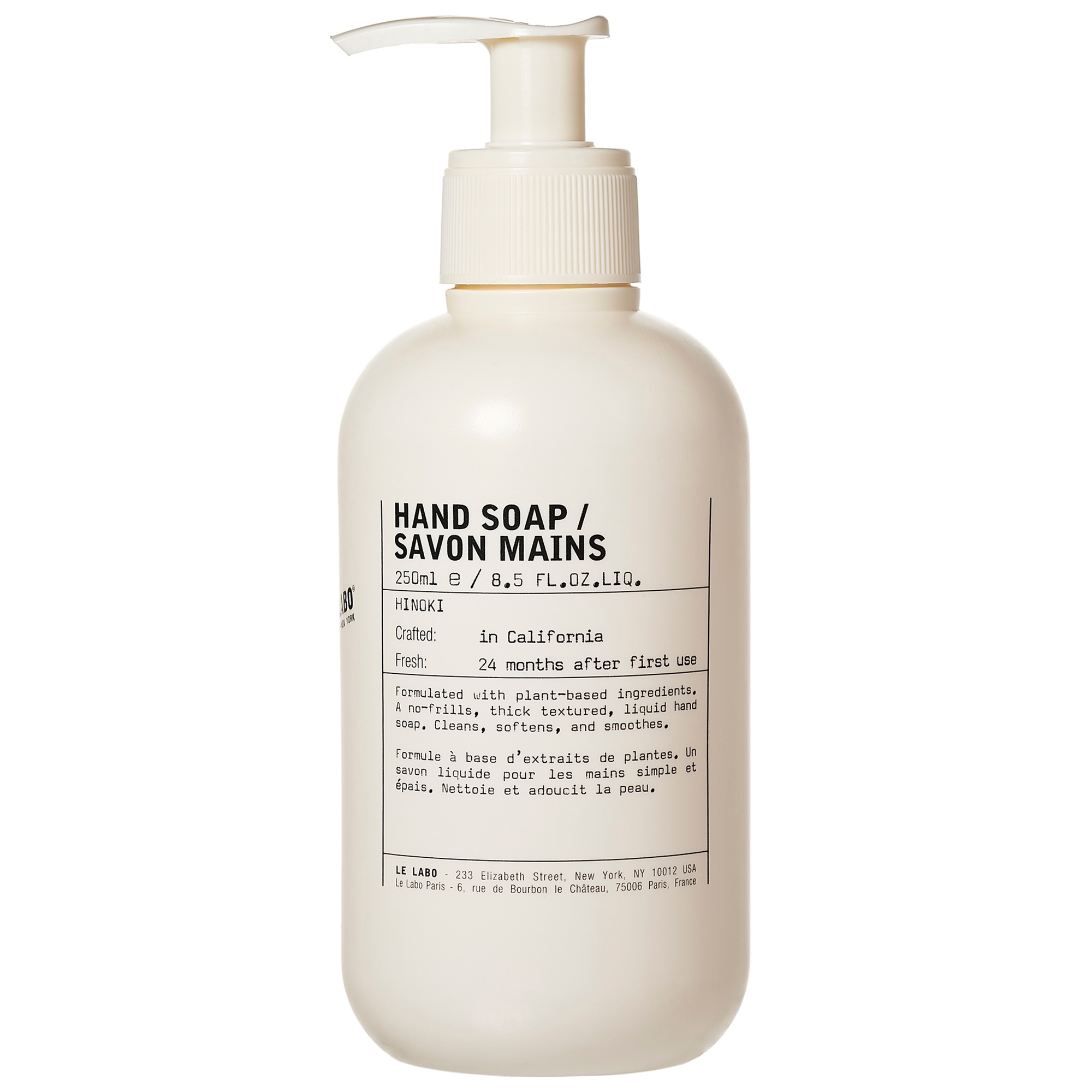 cult Le Labo Hand Soap Hinoki 250ml