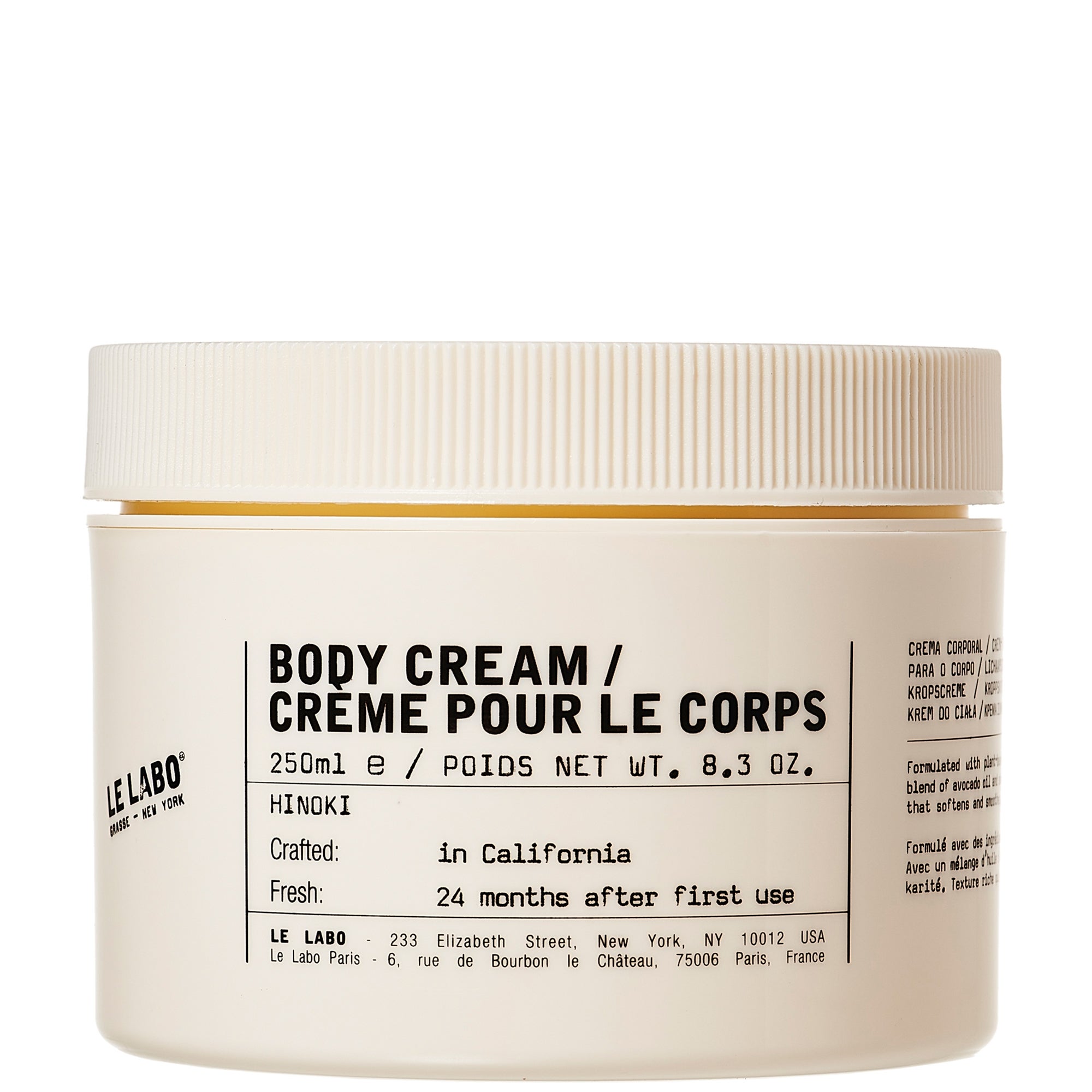 Le Labo Body Cream Hinoki | Cult Beauty
