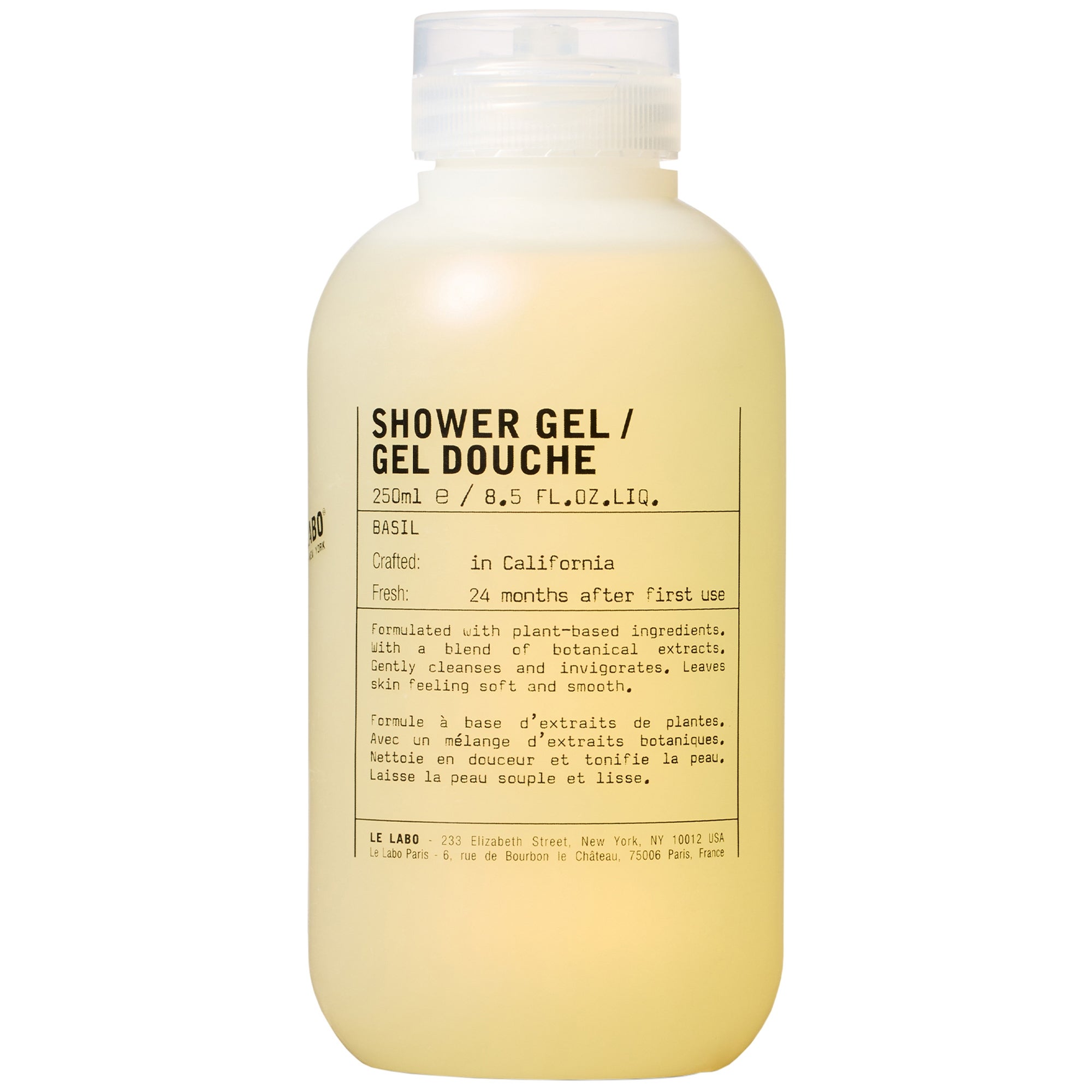 Labo Gel Le Labo Shower Gel Basil 250ml | Cult Beauty