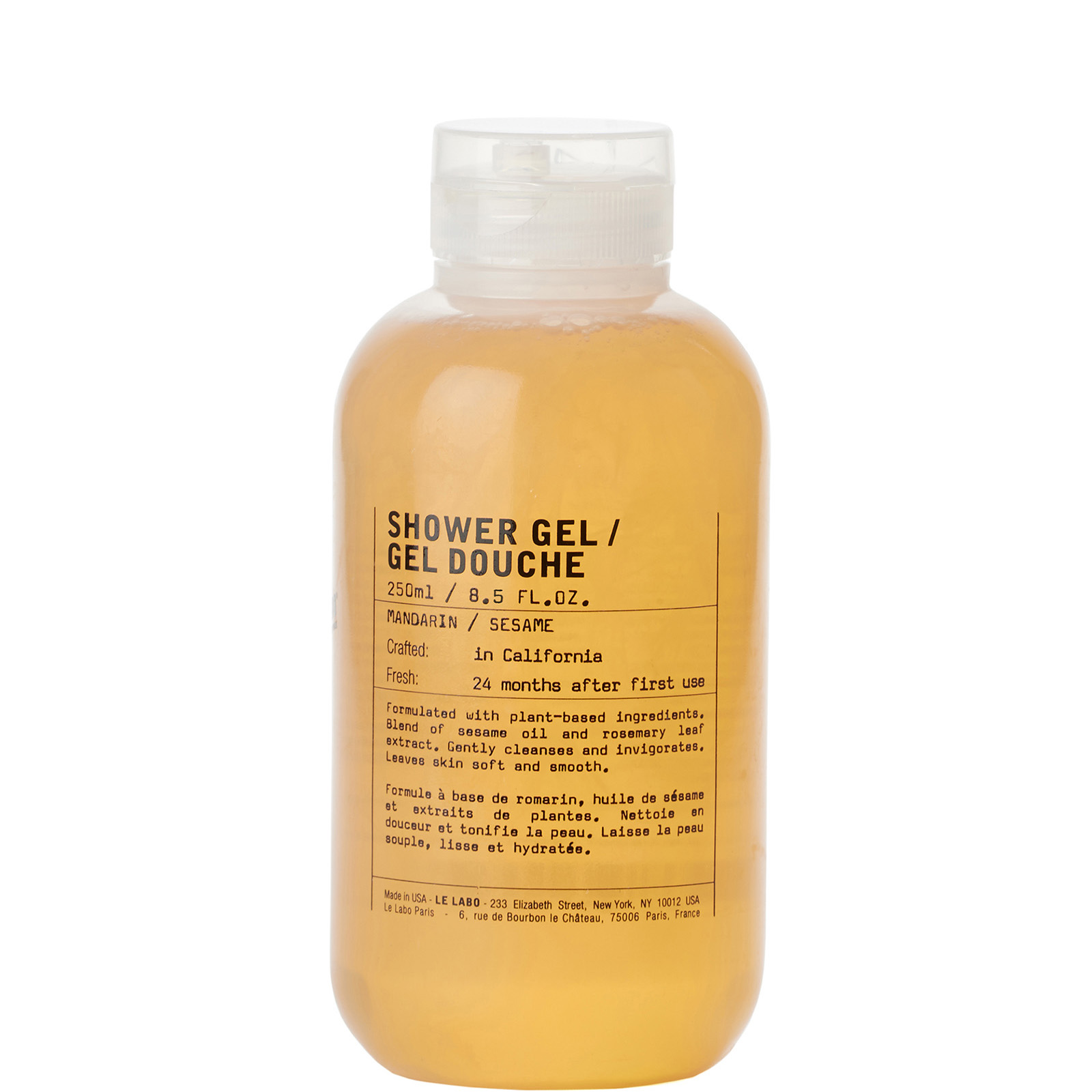 On sale LE LABO - SHOWER GEL BASIL / SESAME 16.9 OZ FULL SIZE