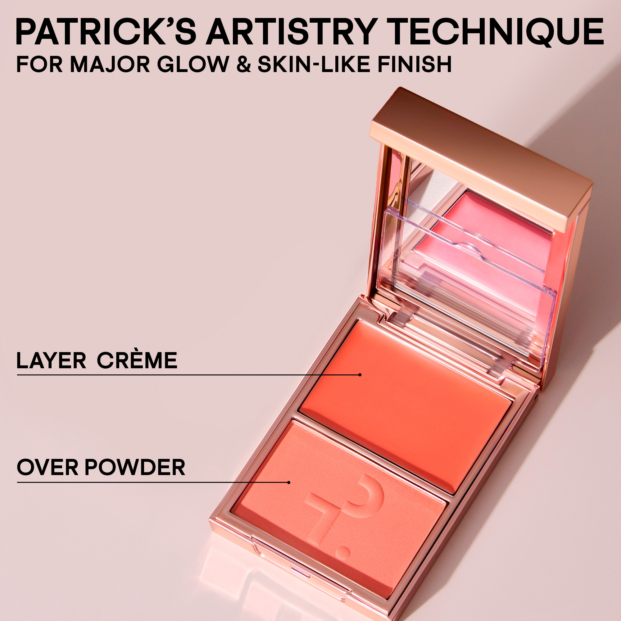Patrick Ta Major Headlines Double-Take Crème & Powder Blush