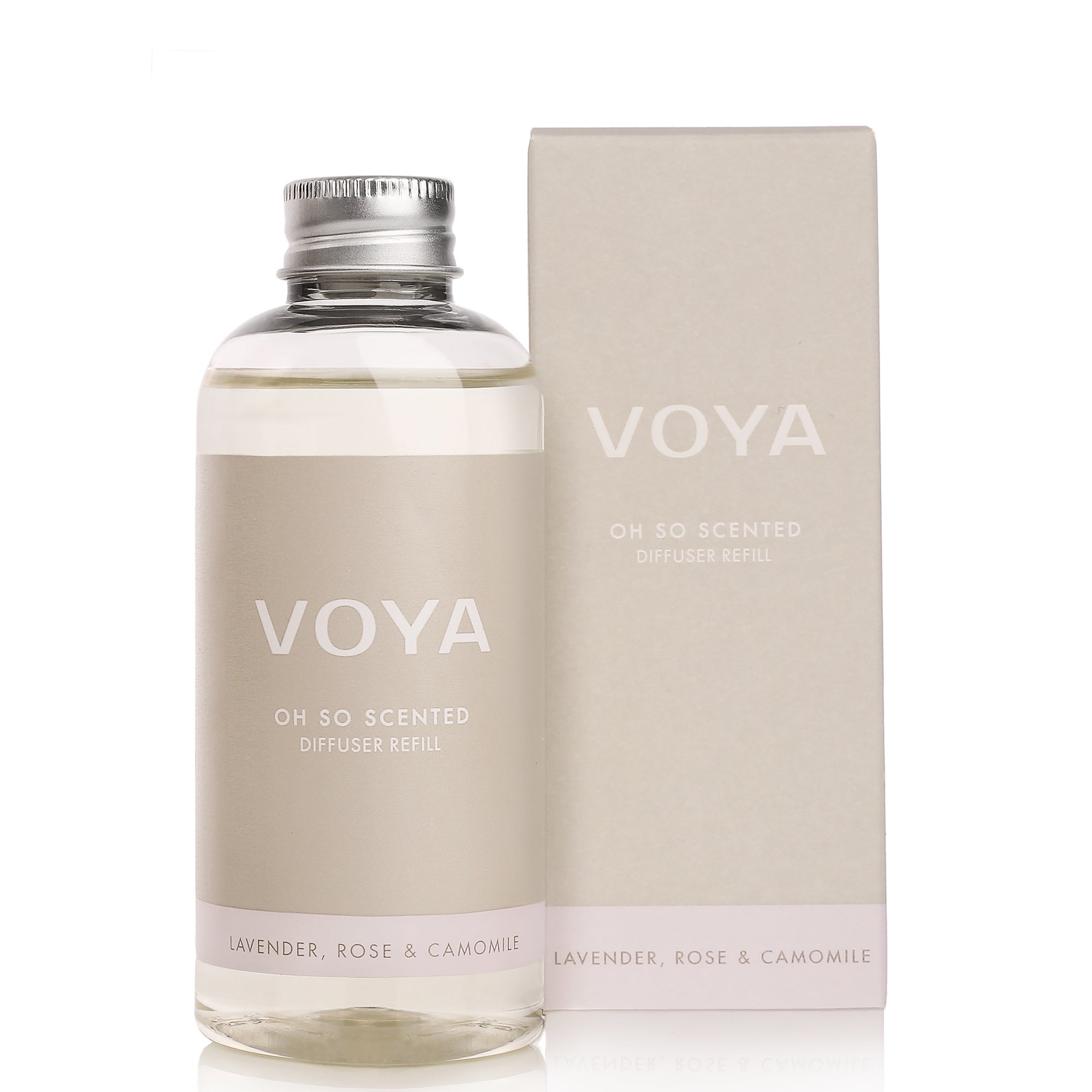 Voya Reed Diffuser VOYA Oh So Scented Reed Diffuser Refill Lavender, Rose and Camomile ...