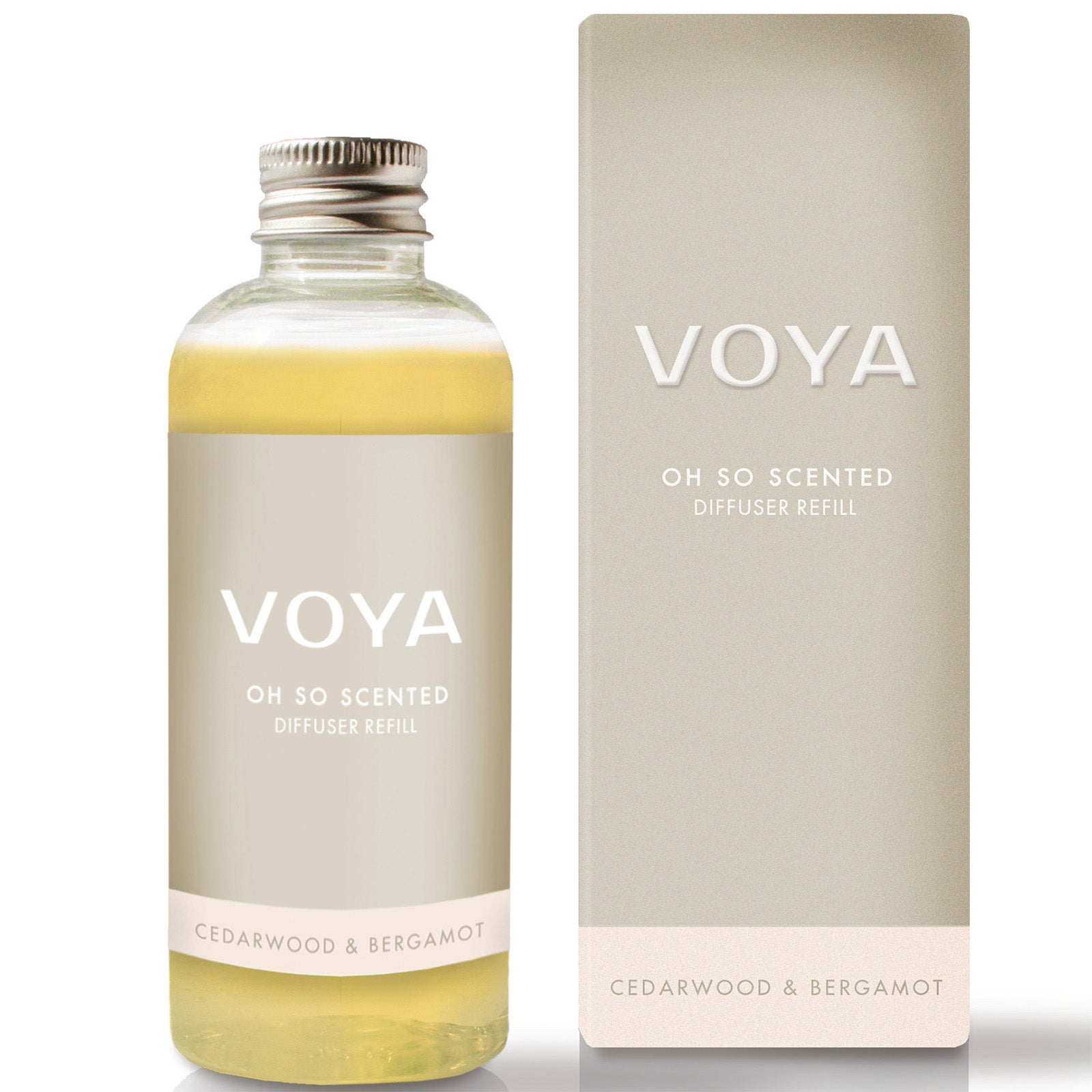 Voya Reed Diffuser VOYA Oh So Scented Reed Diffuser Refill Cedarwood and Bergamot 100ml ...