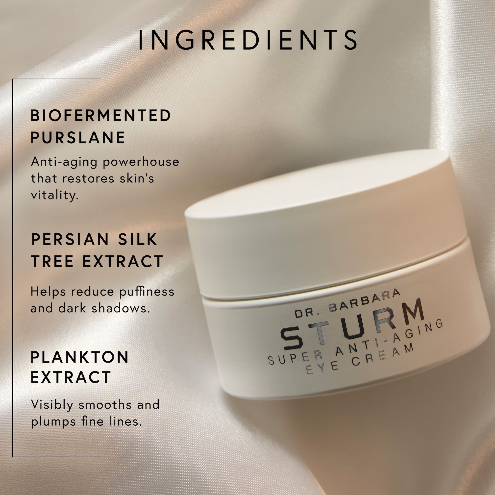 STURM Super Anti-Aging 目元クリーム 15ml [未開封] Dr. Barbara Sturm Super Anti-Aging Eye Cream 20mL | Dermstore
