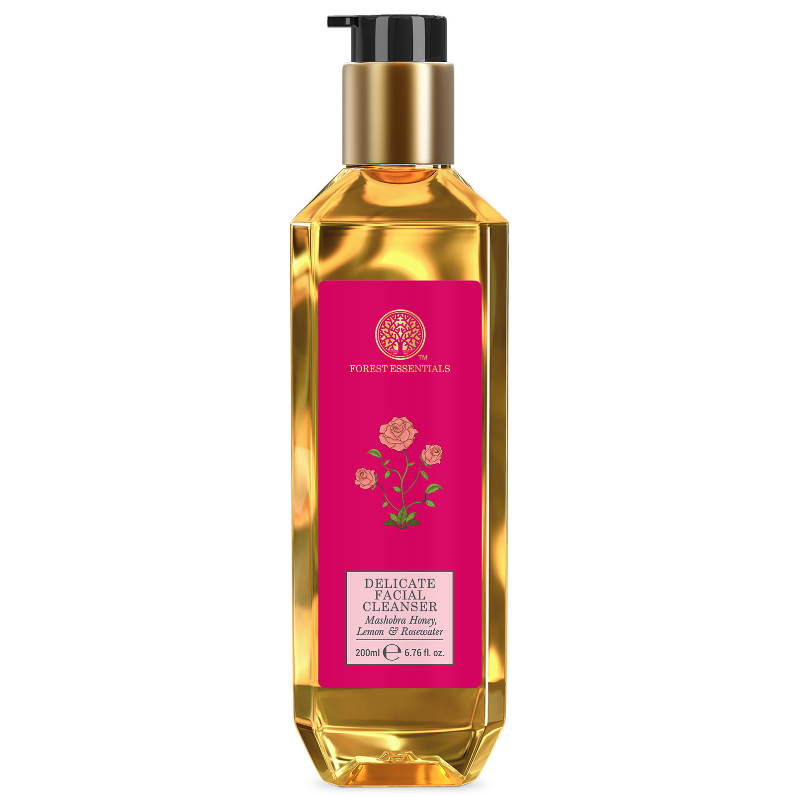 Forest Essentials Delicate Facial Cleanser Mashobra Honey Lemon and