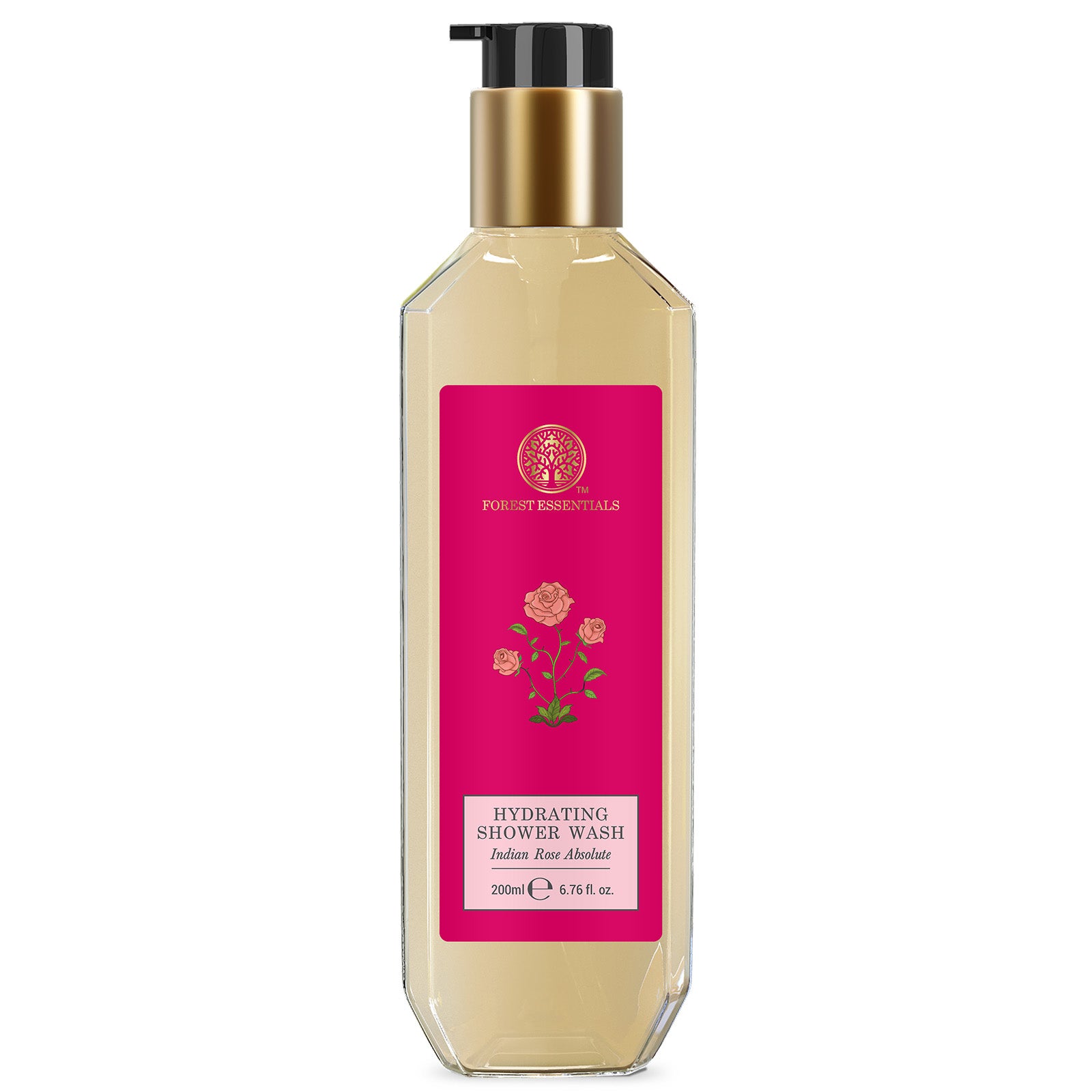Forest Essentials Hydrating Shower Wash Indian Rose Absolute - 200ml ...