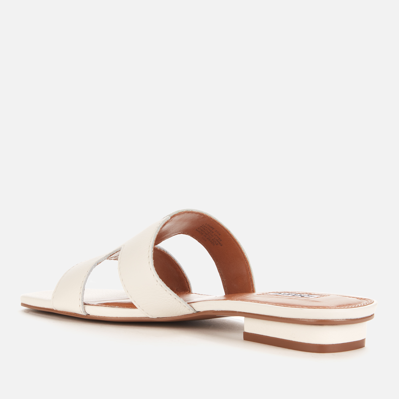 Dune loupe hot sale sandals white