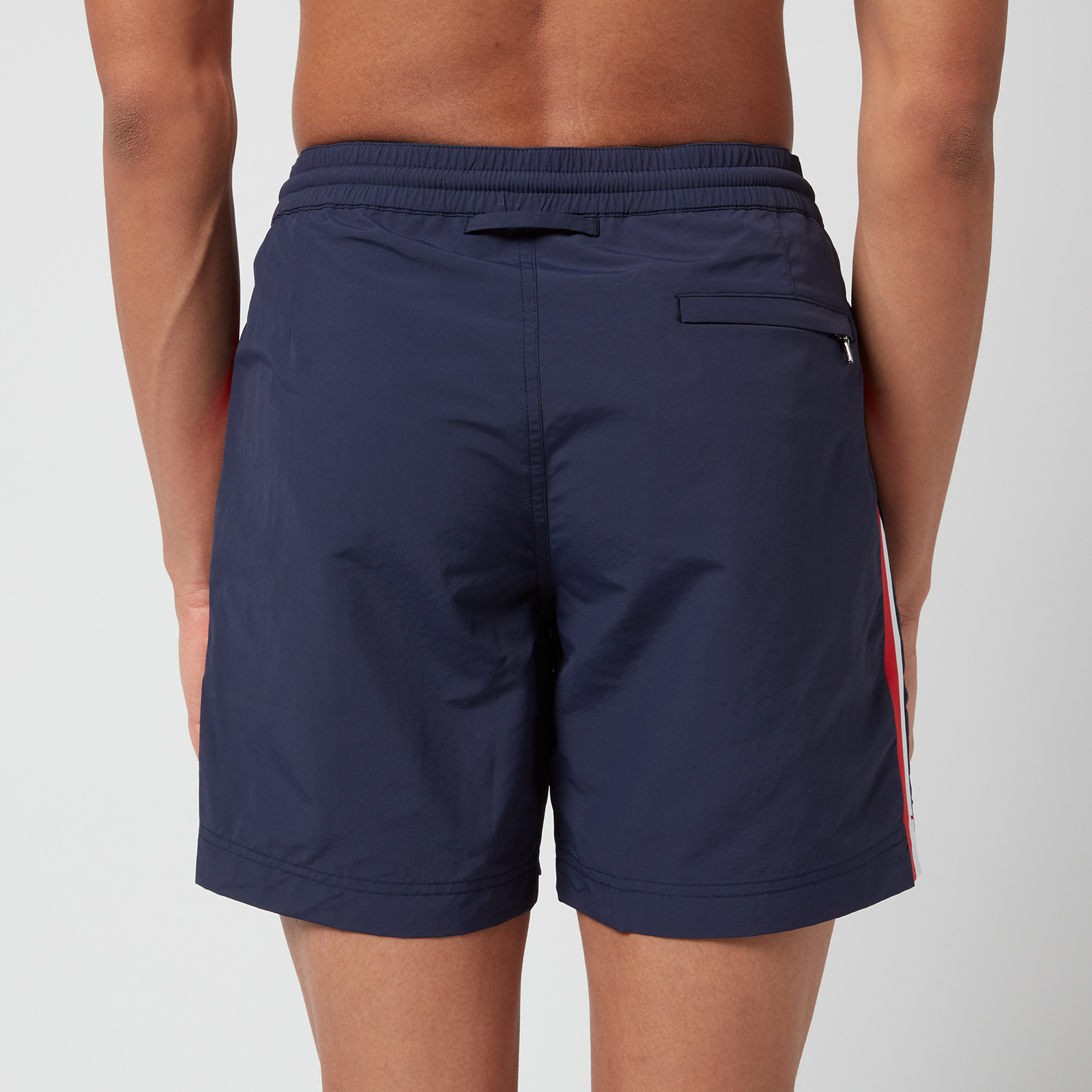 Orlebar Brown | Men's Mid-Length Stretch-Cotton Shorts Khaki