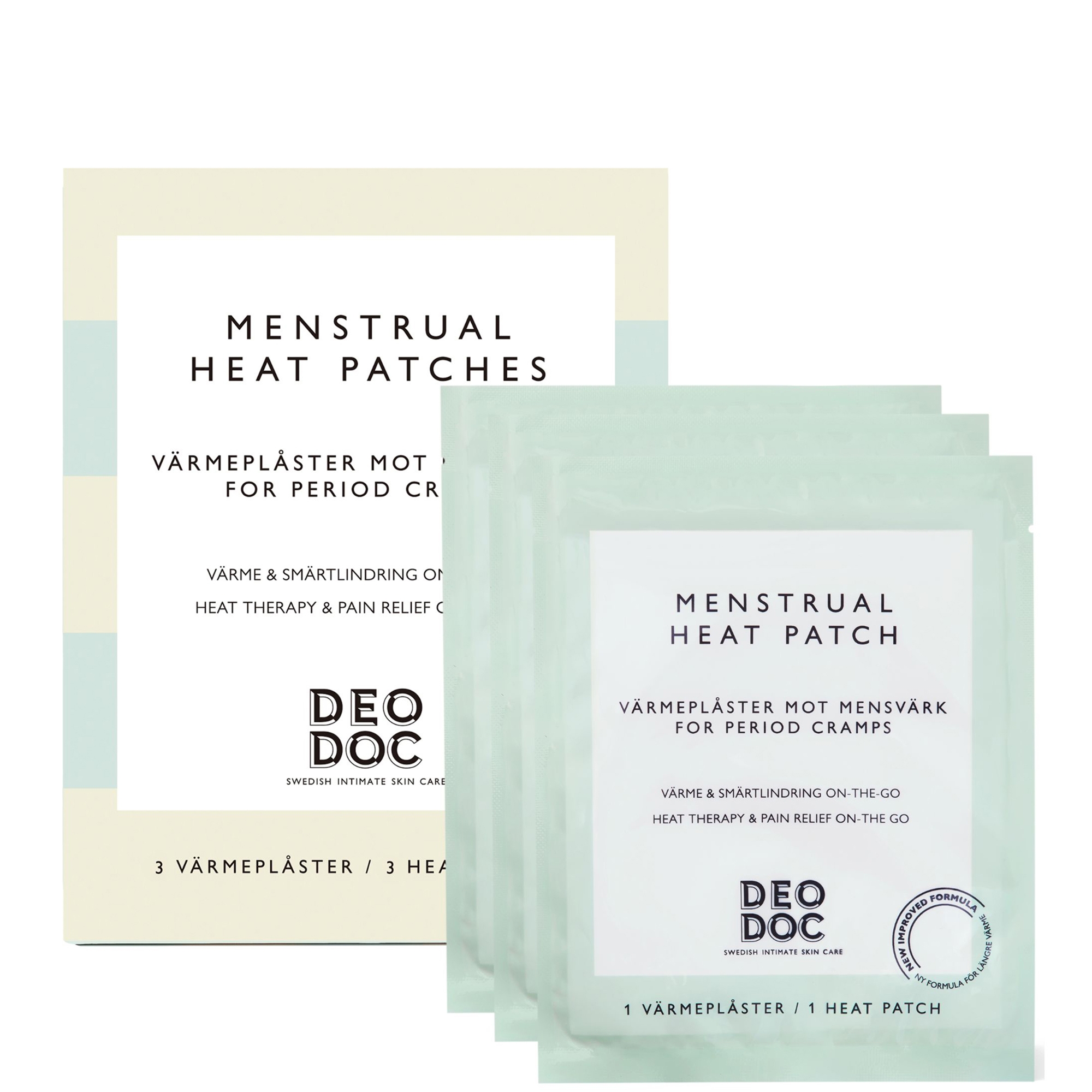 cult DeoDoc Soothing Heat Patches