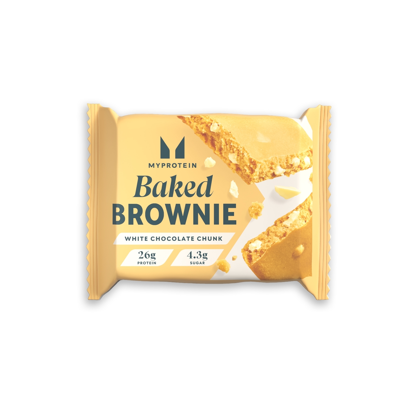 Myprotein Baked Brownie Sample (White Chocolate Chunk)