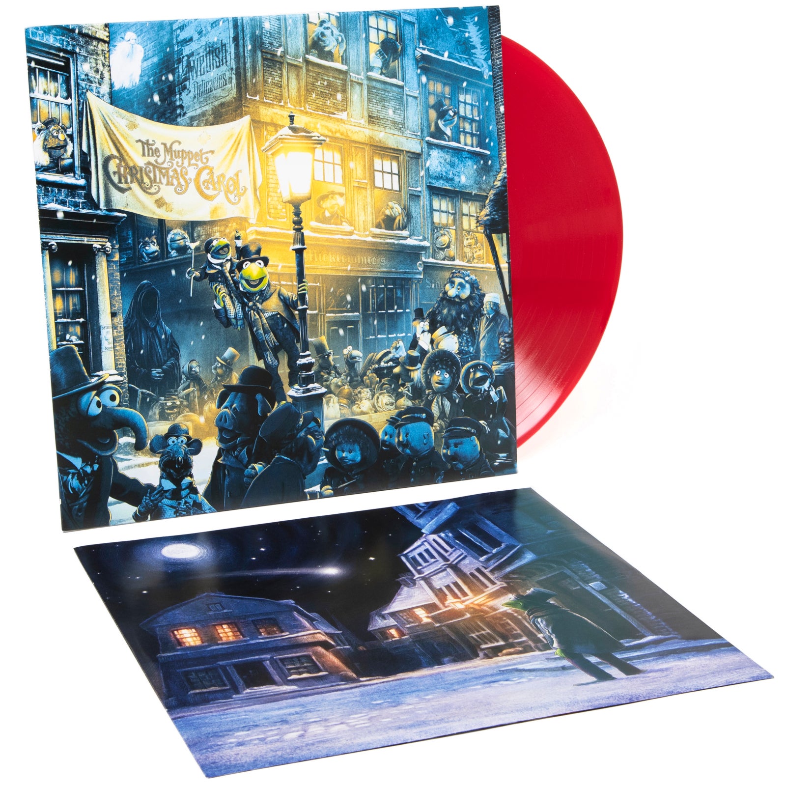 iam8bit The Muppets Christmas Carol Soundtrack Red Vinyl | Zavvi UK
