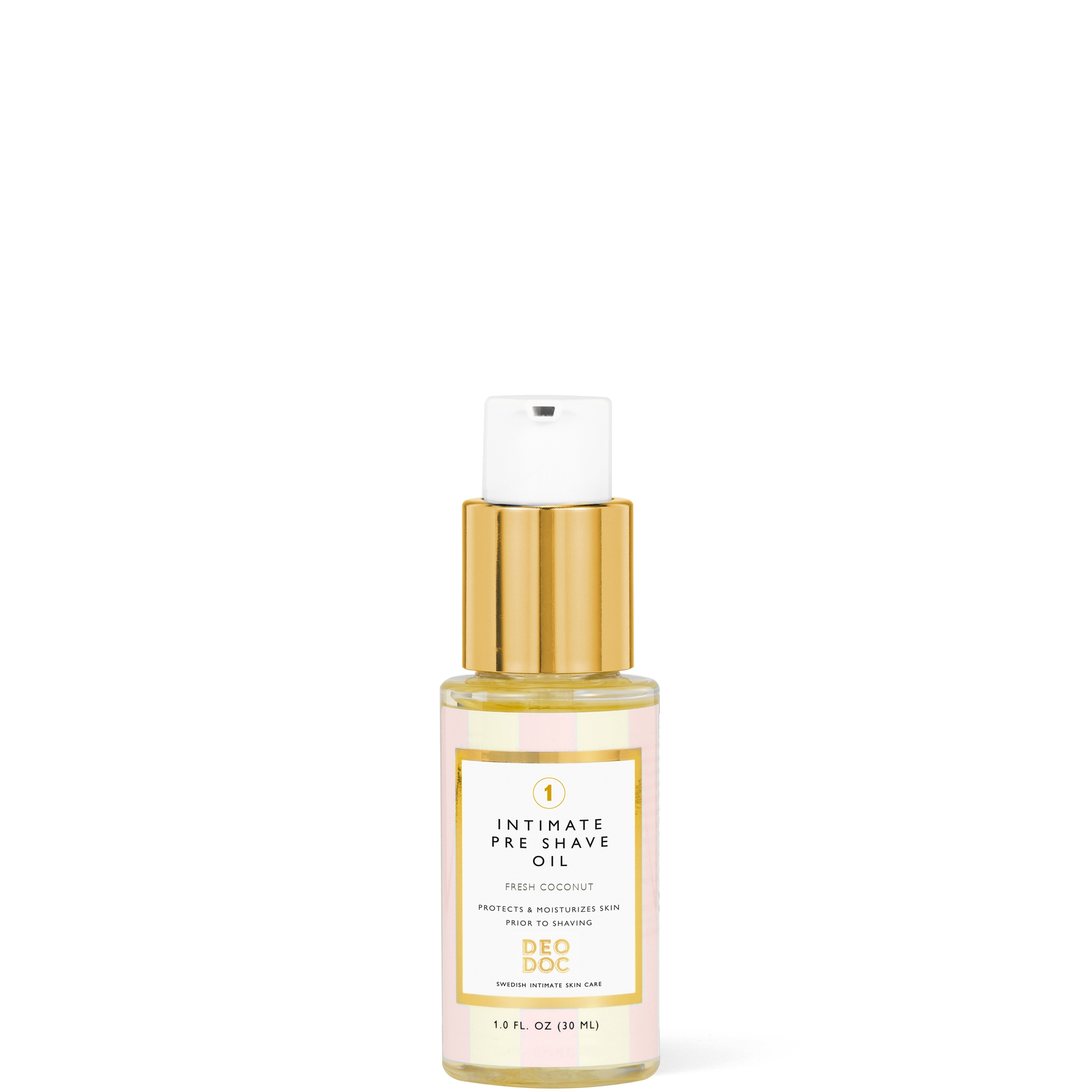 cult DeoDoc Intimate Pre Shave Oil - Fresh Coconut