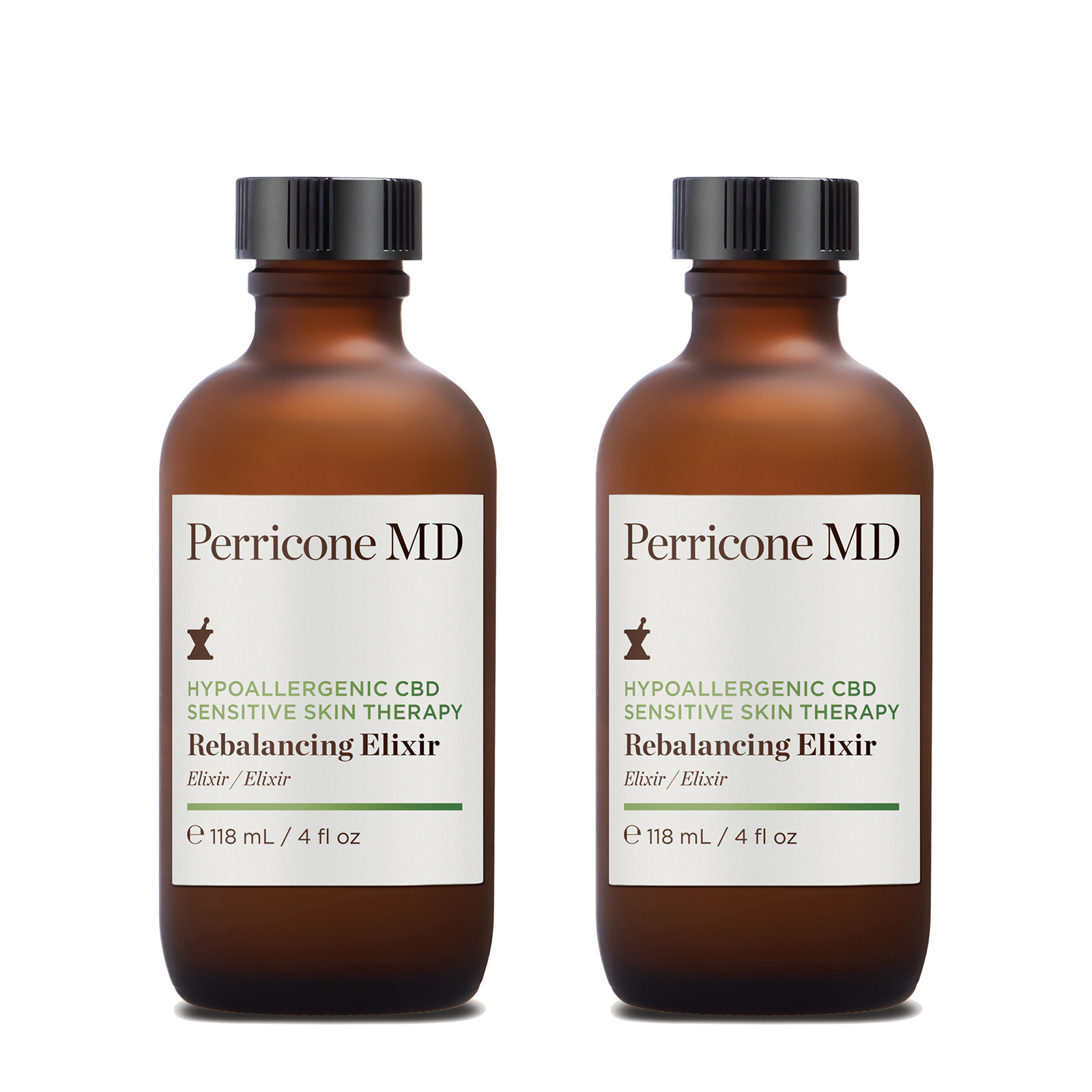 Hypoallergenic CBD Sensitive Skin Therapy Rebalancing Elixir Duo