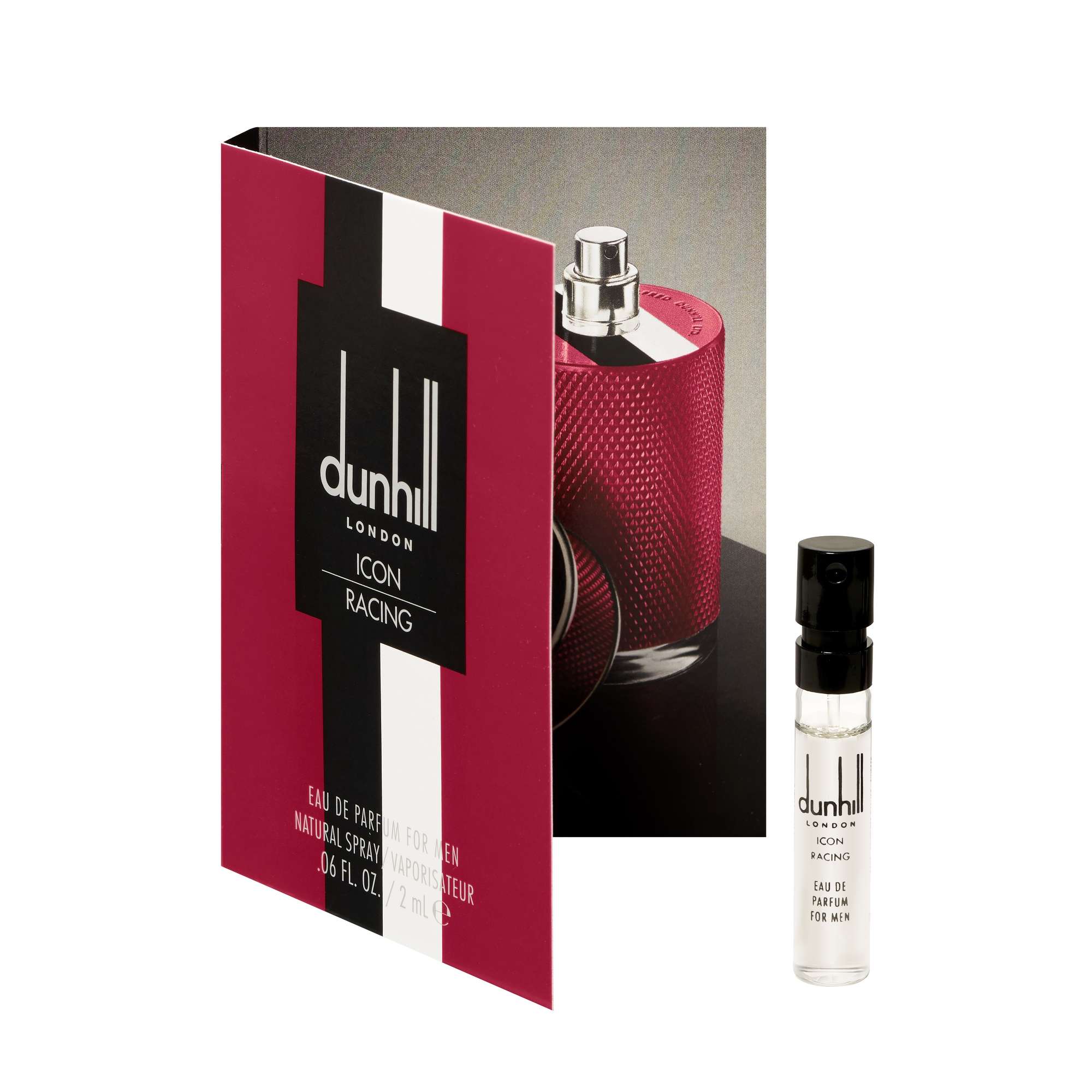 FREE SAMPLES Dunhill Icon Racing Red Eau de Parfum 2ml