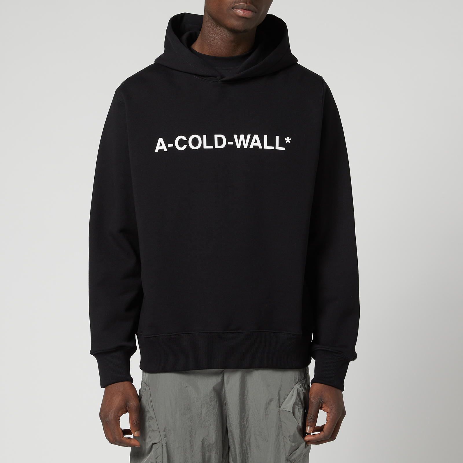 A COLD WALL Men s Essential Logo Hoodie Black S Coggles