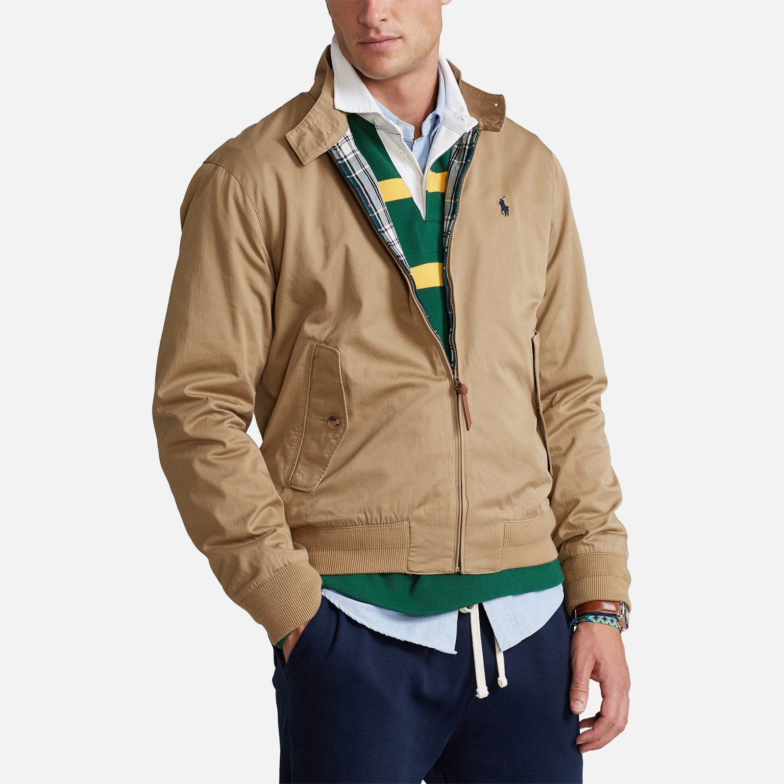 Mens ralph cheap lauren harrington jacket