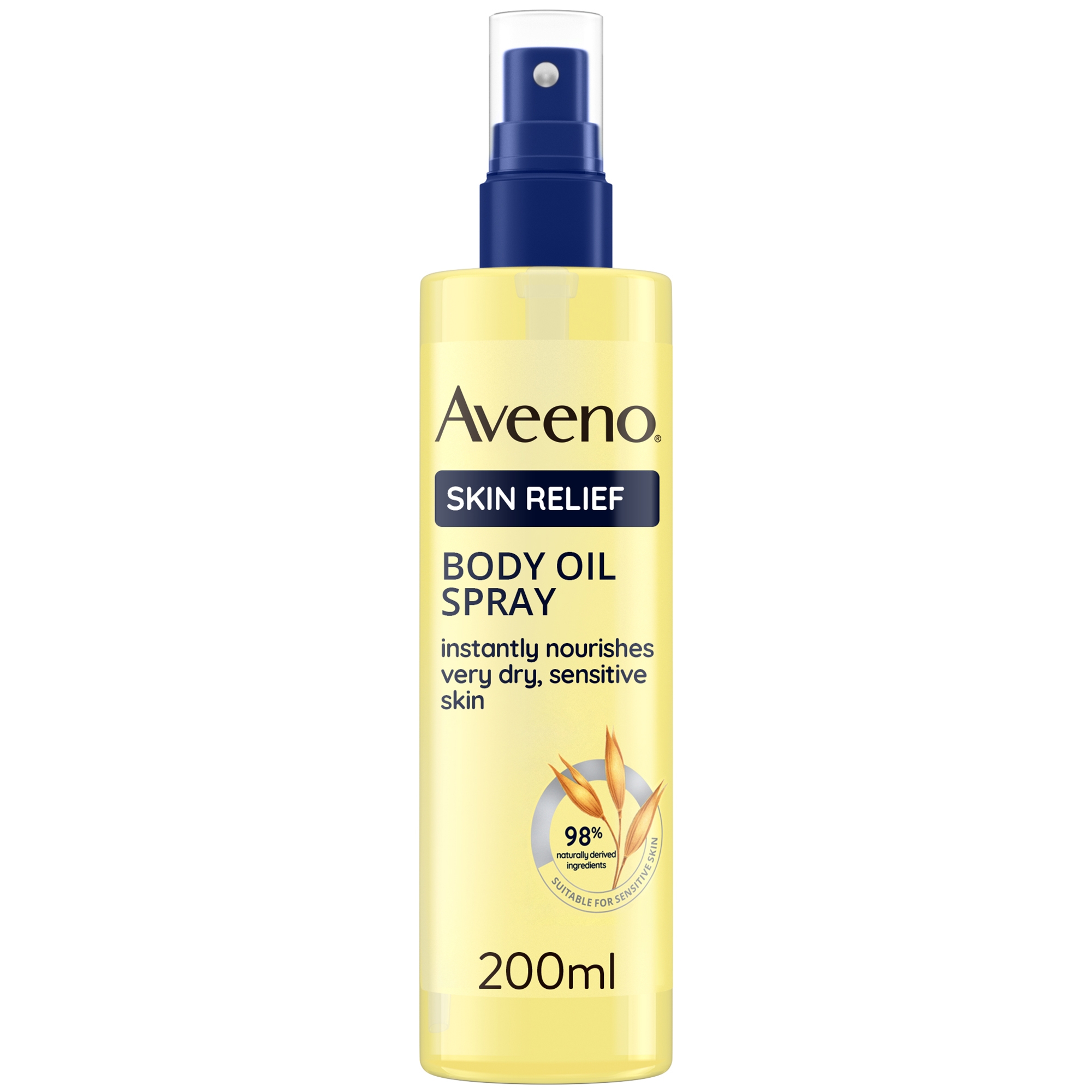 Aveeno Skin Relief Body Oil Spray 200ml LOOKFANTASTIC