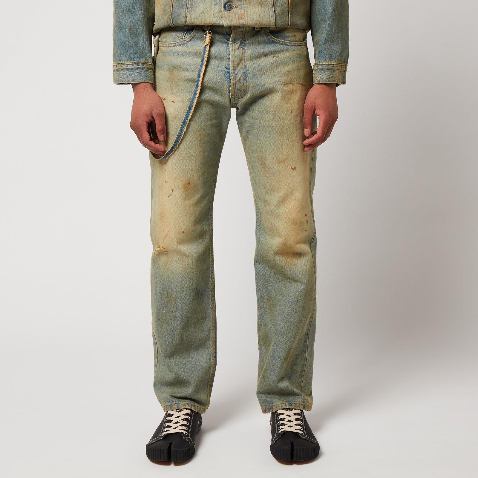 Maison Margiela Men's Denim Jeans - Dirty Wash | Coggles