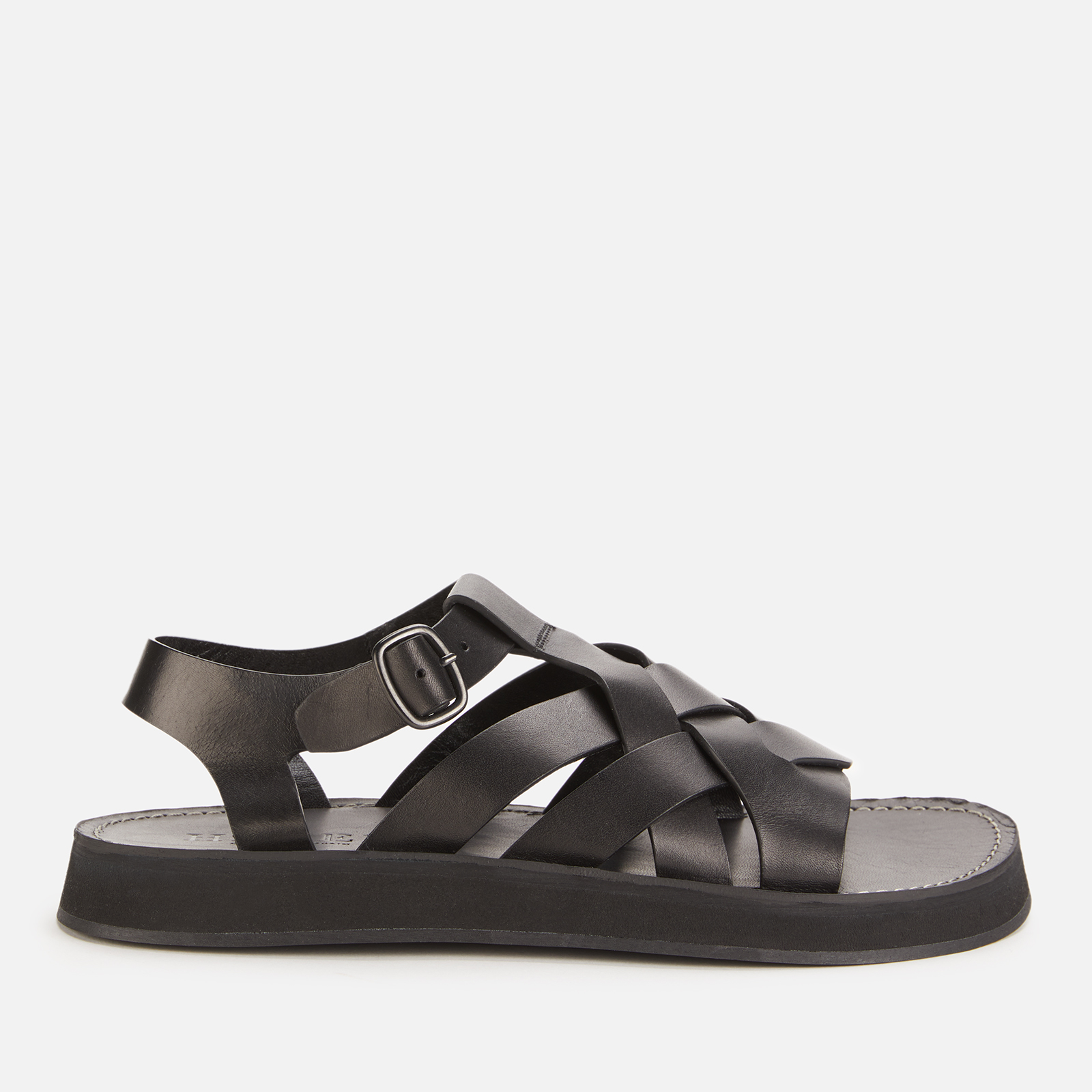 Everlane Fisherman Sandals Women's 5.5 Brown Leather Woven Buckle Strap  Strappy | eBay