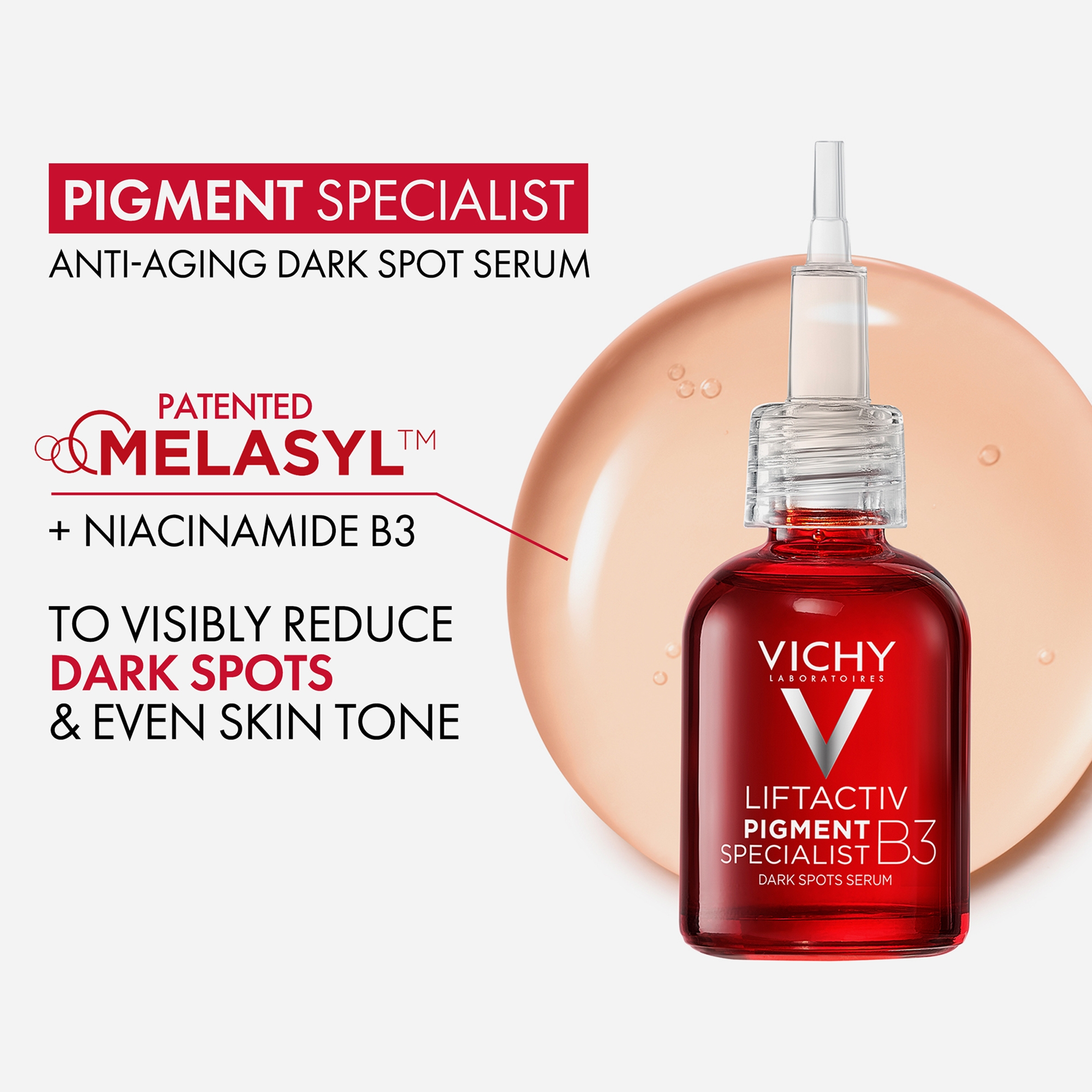 Vichy LiftActiv Pigment Specialist B3 Dark Spot Serum with Melasyl