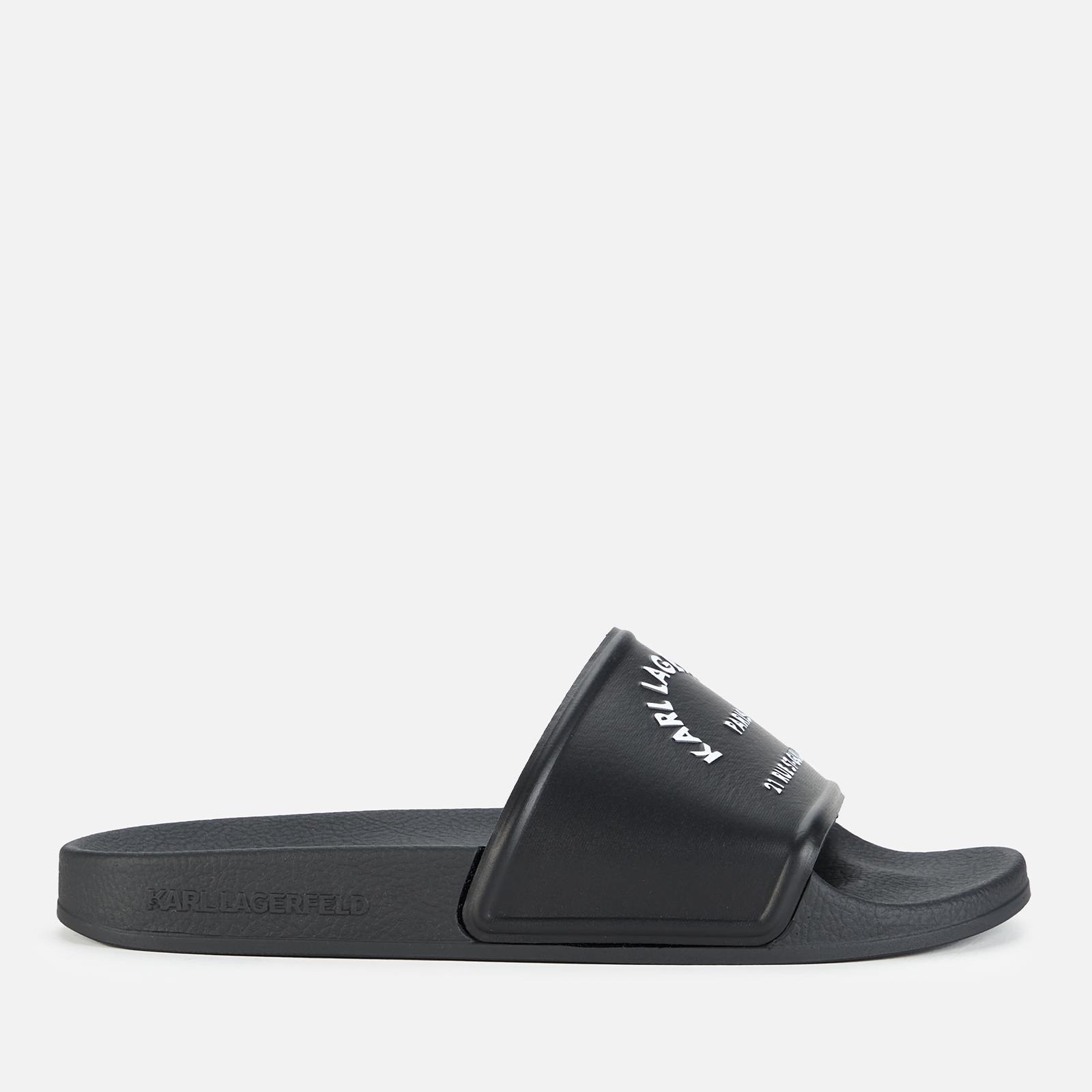 KARL LAGERFELD Women's Kondo Ii Maison Slide Sandals - Black