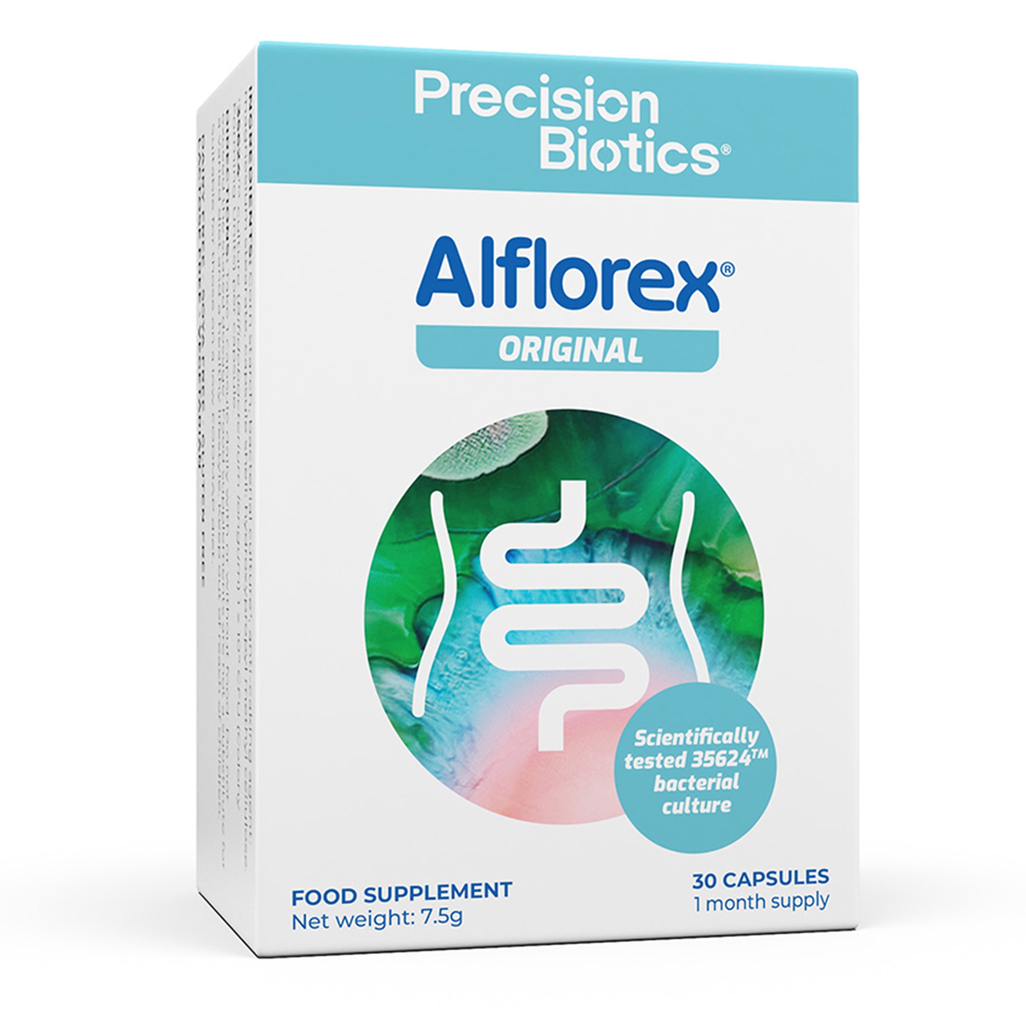 Alflorex® Original - Daily Gut Supplement - 30 Capsules