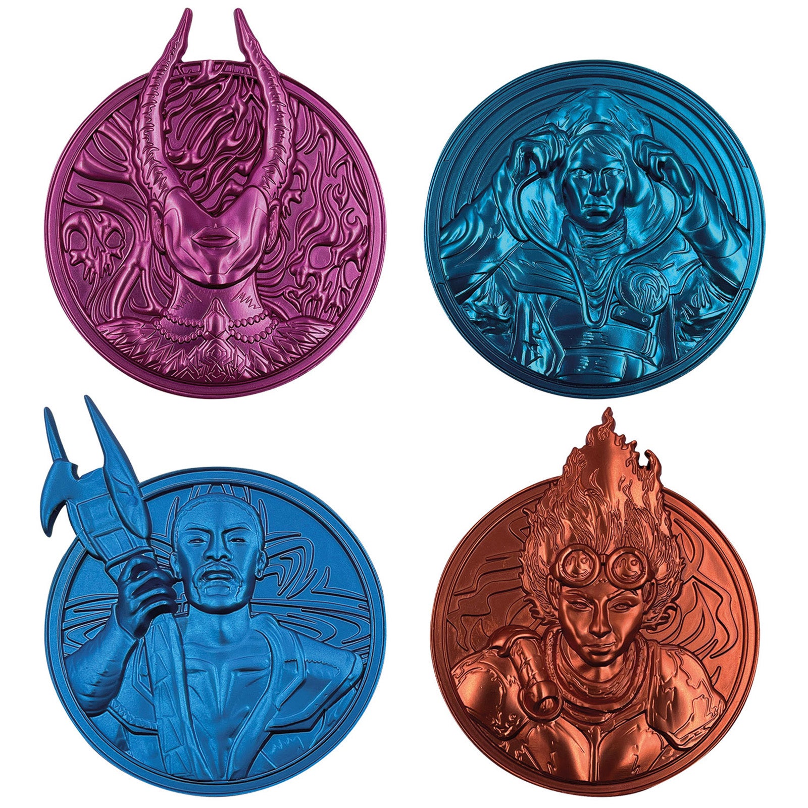 ブ*ン様 未使用品Magic The Gathering Planeslift日 Magic the Gathering Planeswalker Medallion set By Fanattik | Zavvi UK