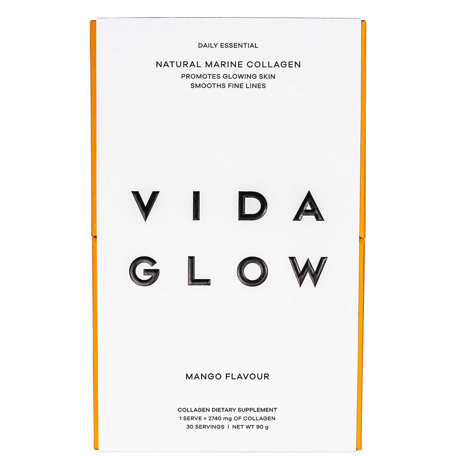 cult Vida Glow Natural Marine Collagen Sachets - Mango