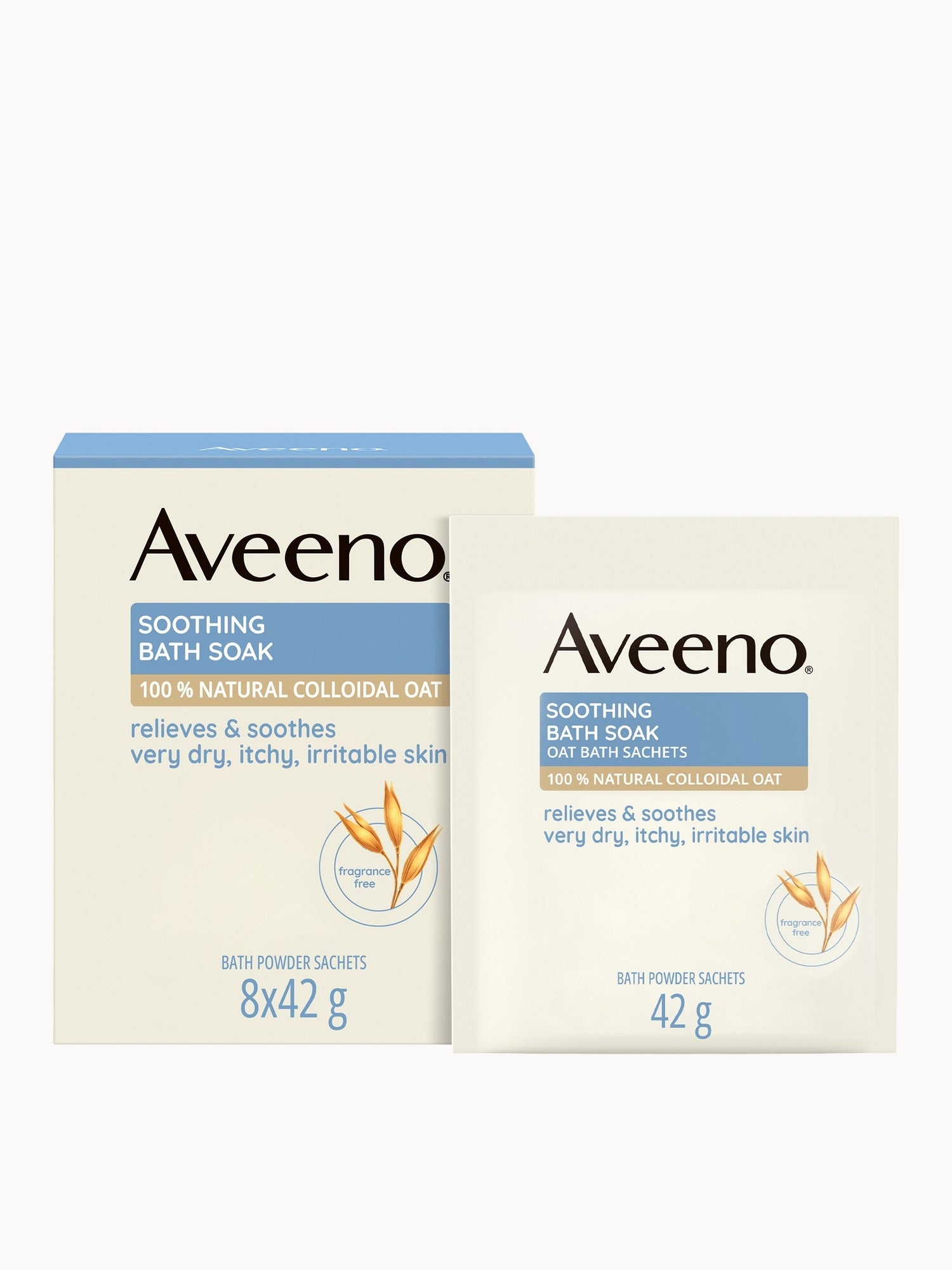 Aveeno Soothing Bath Soak 8 x 42g