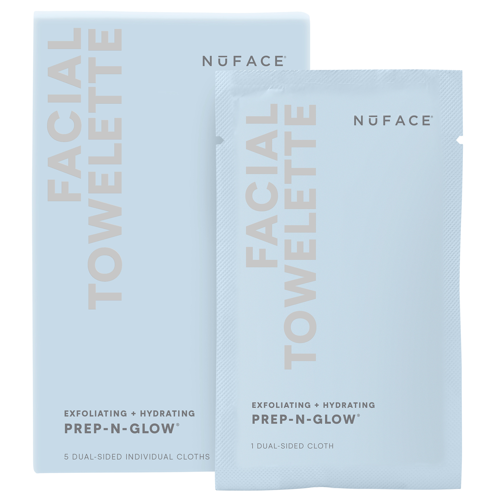 cult NuFACE Prep-N-Glow Facial Towelette (5 Pack)