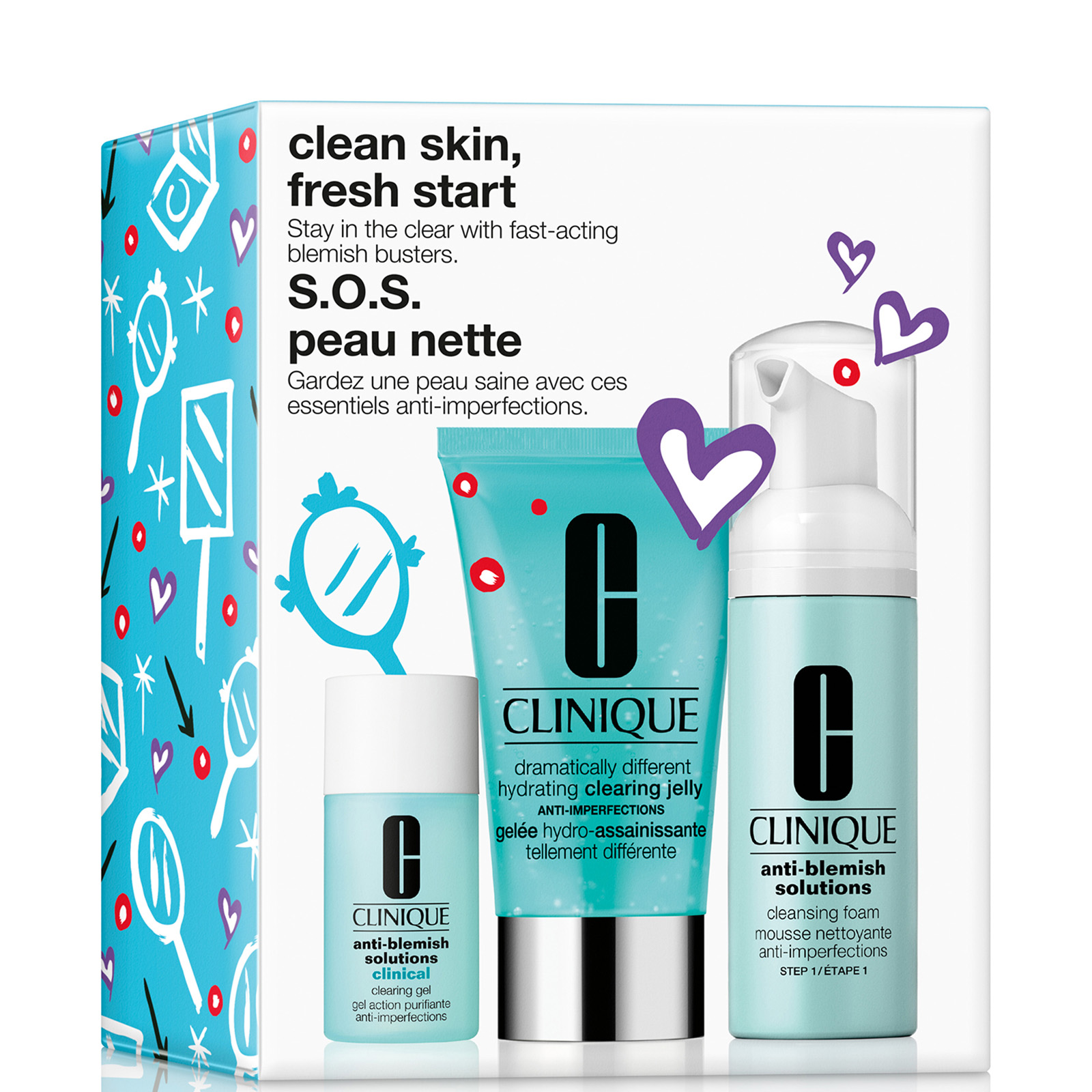 Clinique Break Up With Breakouts Set | LOOKFANTASTIC