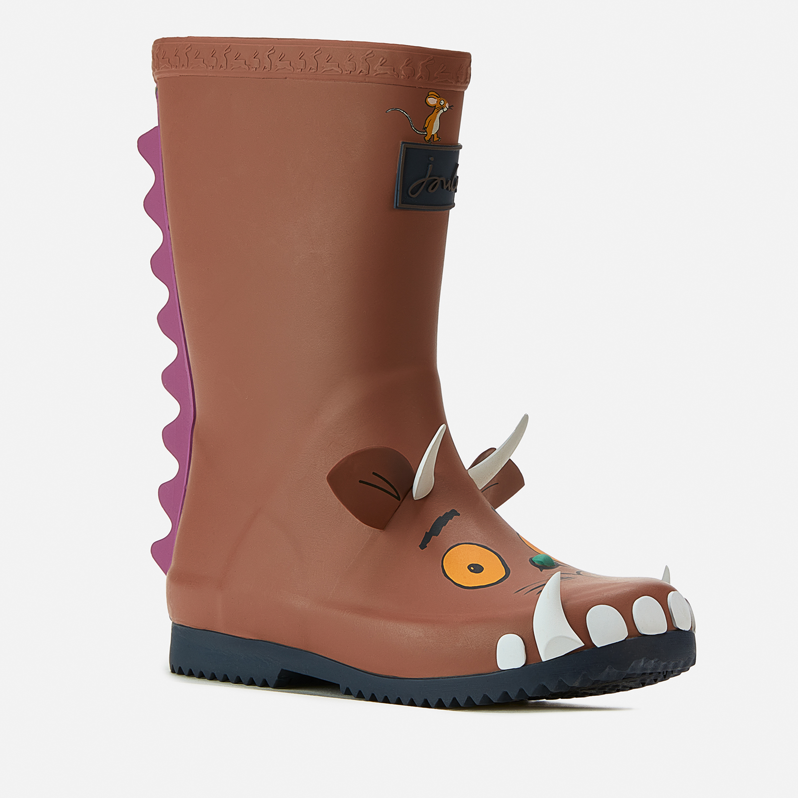 Joules Kids Gruffalo Printed Wellies Brown Gruffolo Allsole