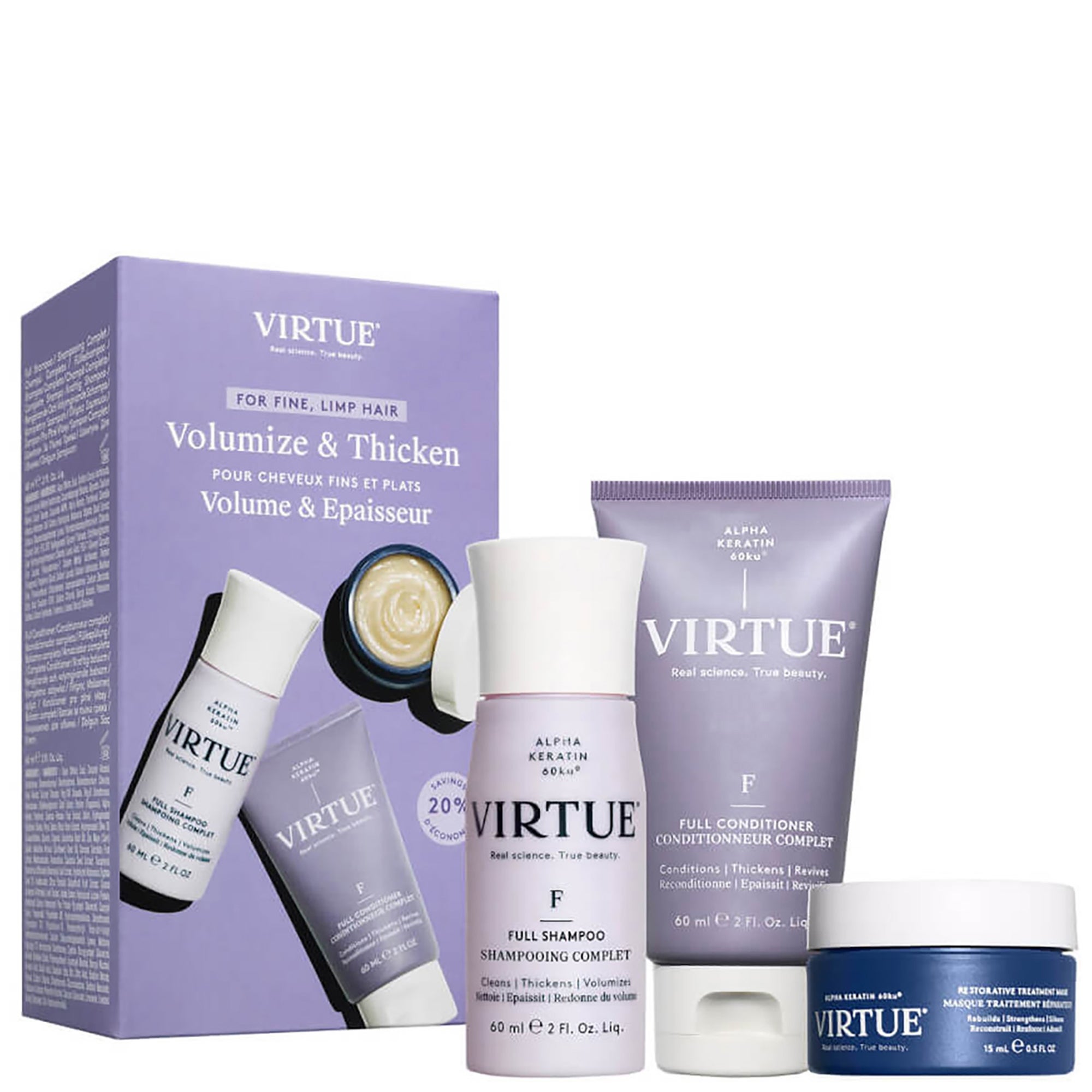 VIRTUE Full Discovery Kit (Worth $46.00) | Dermstore