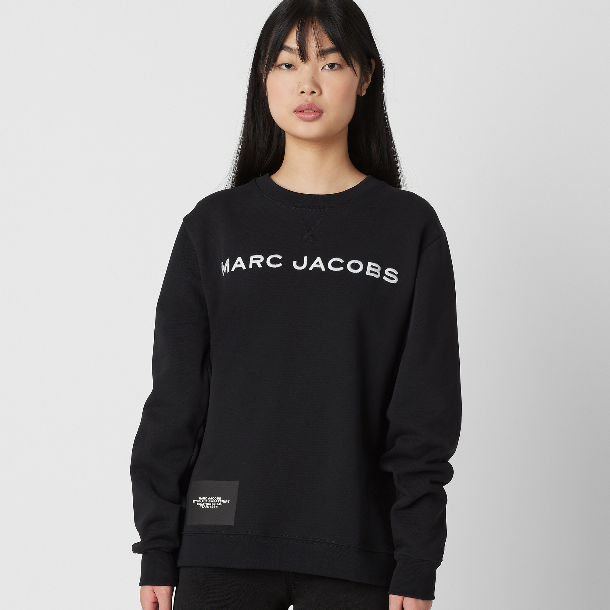 Marc jacobs 2025 logo sweatshirt