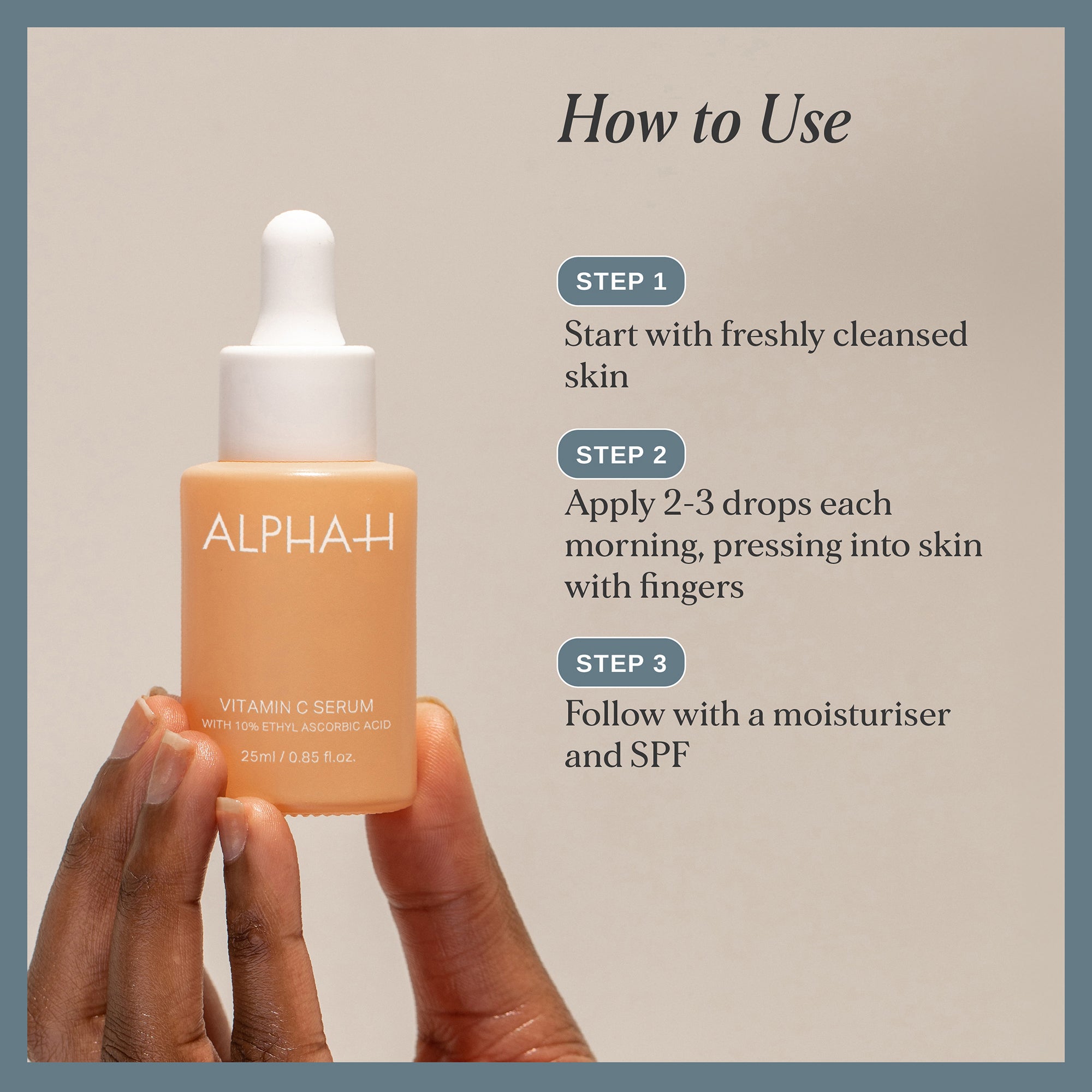 Alpha-H Vitamin C Serum with 10% Ethyl Ascorbic Acid 25ml | Cult