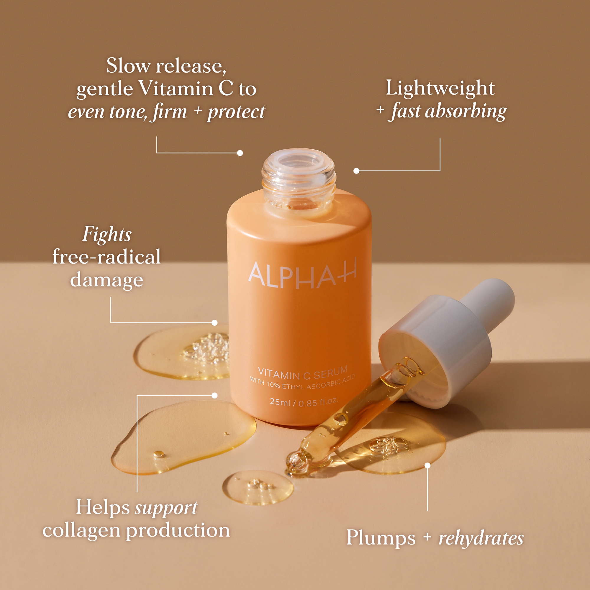 Alpha-H Vitamin C Serum with 10% Ethyl Ascorbic Acid 25ml | Cult