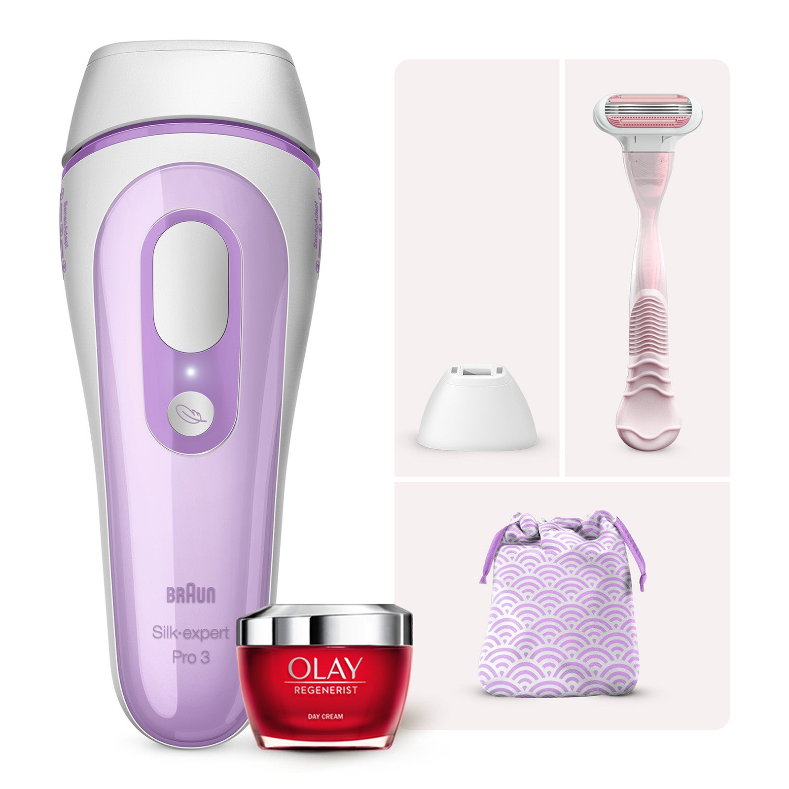Braun Silk-expert Pro 3 IPL with Precision Head, Razor and Pouch