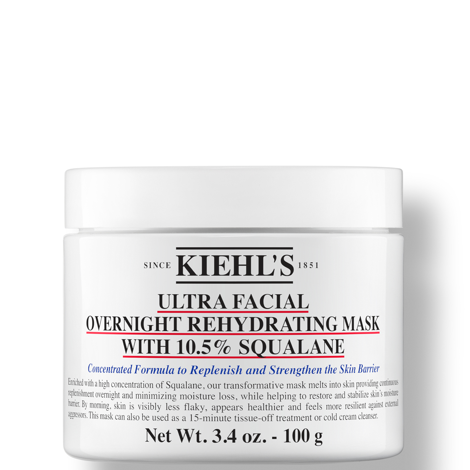 cult Kiehl's Ultra Facial Masque 100g
