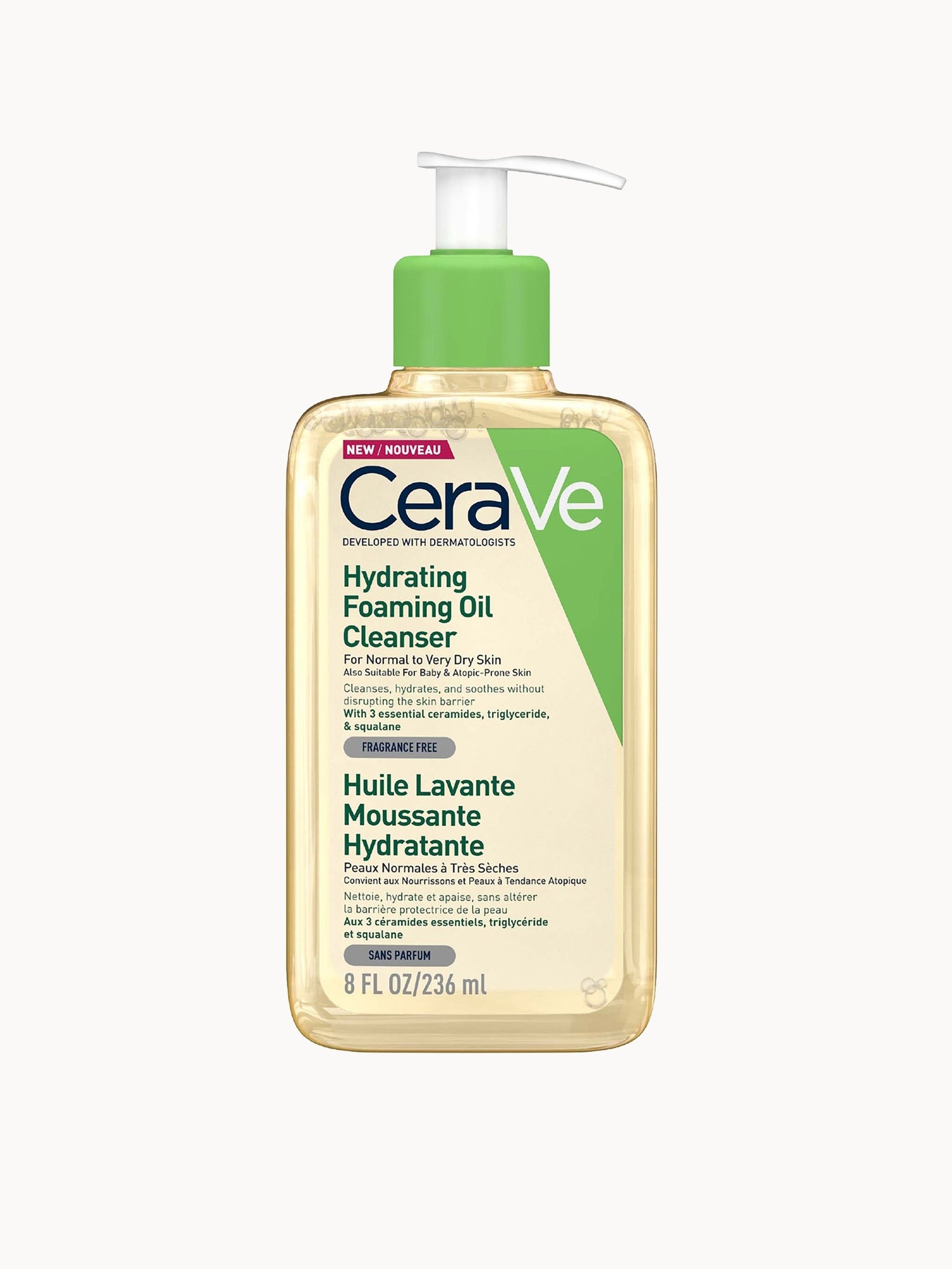 CeraVe Hydrating Foaming Oil Cleanser 236ml