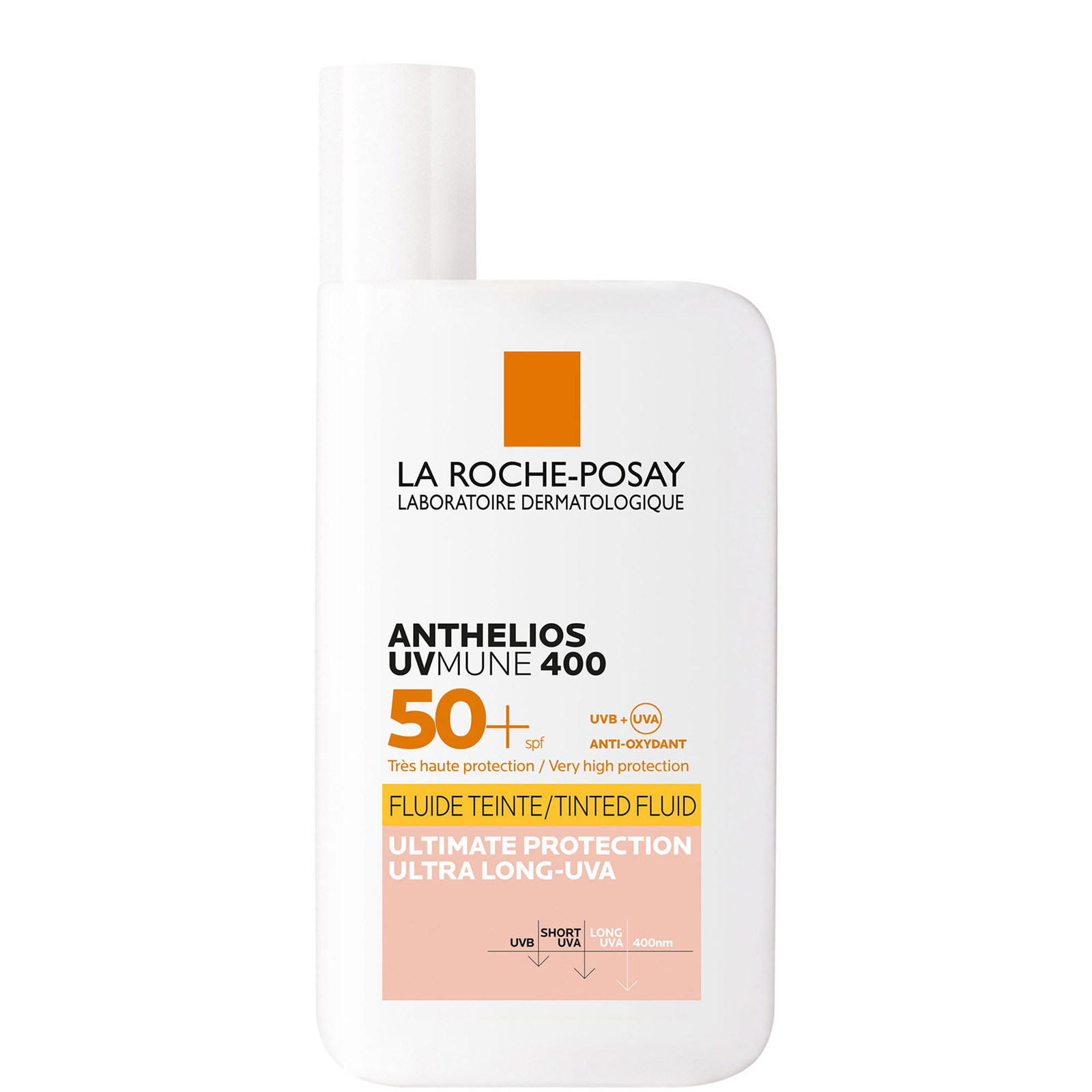 cult La Roche-Posay Anthelios UVMune 400 Invisible Fluid Tinted SPF50+ 50ml