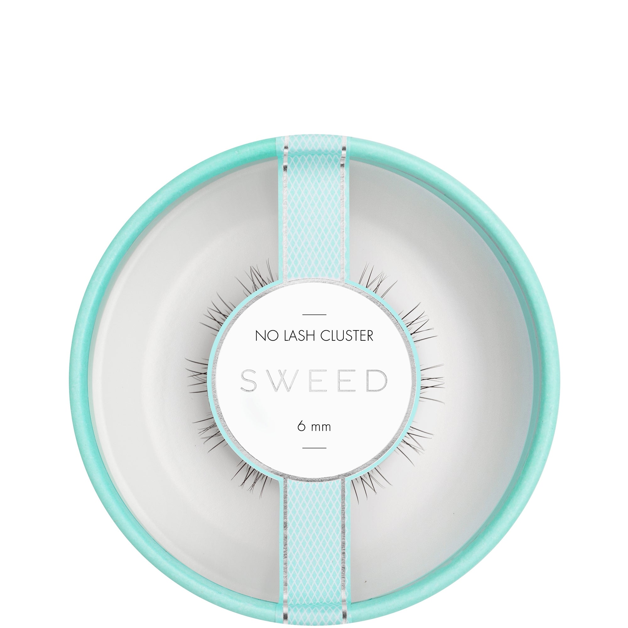 Sweed No Lash Clusters Wimpern - Medium, Ultra-zartes Band Für Natürlichen Look