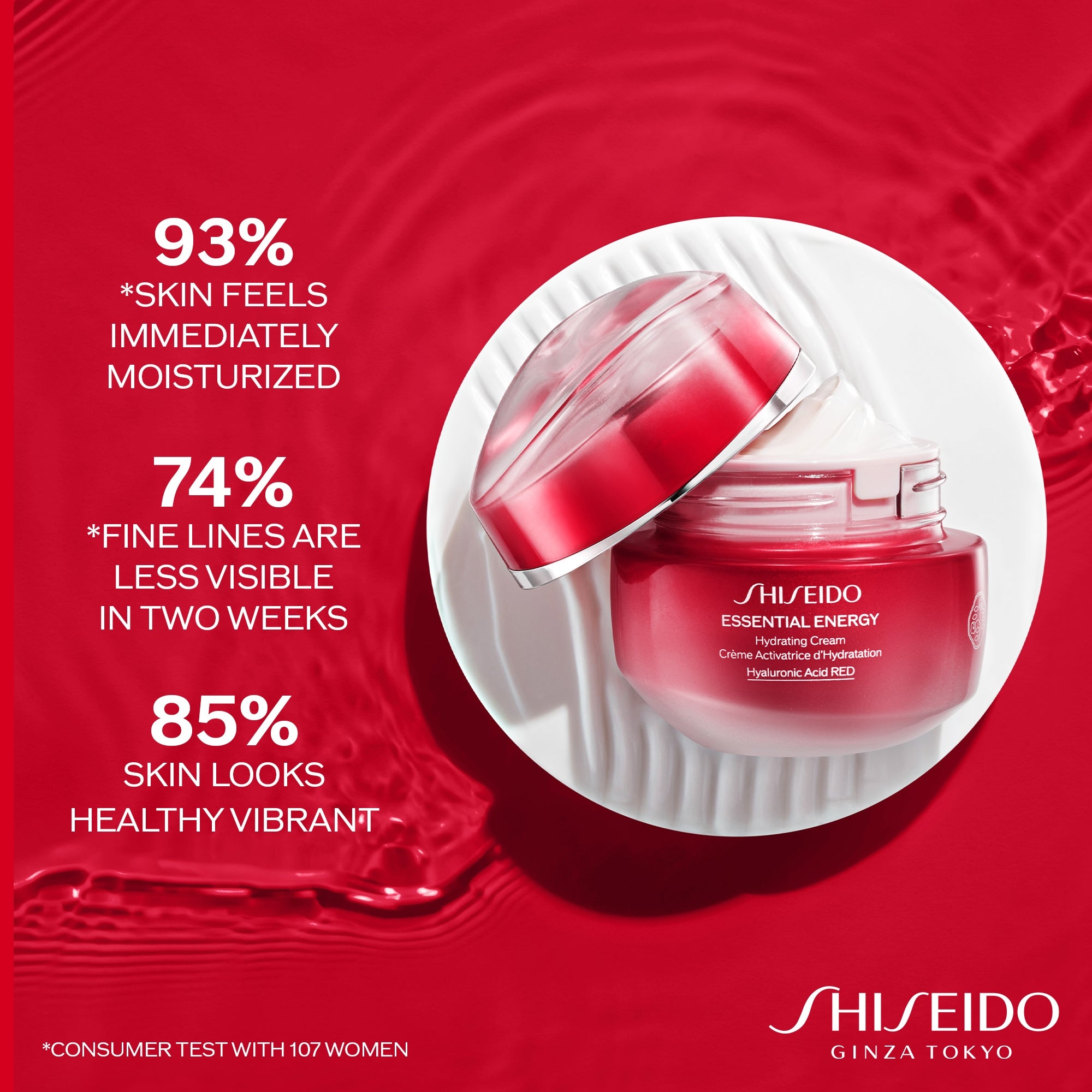 Shiseido Essential Energy Hydrating Day Cream SPF20 50ml | Cult Beauty