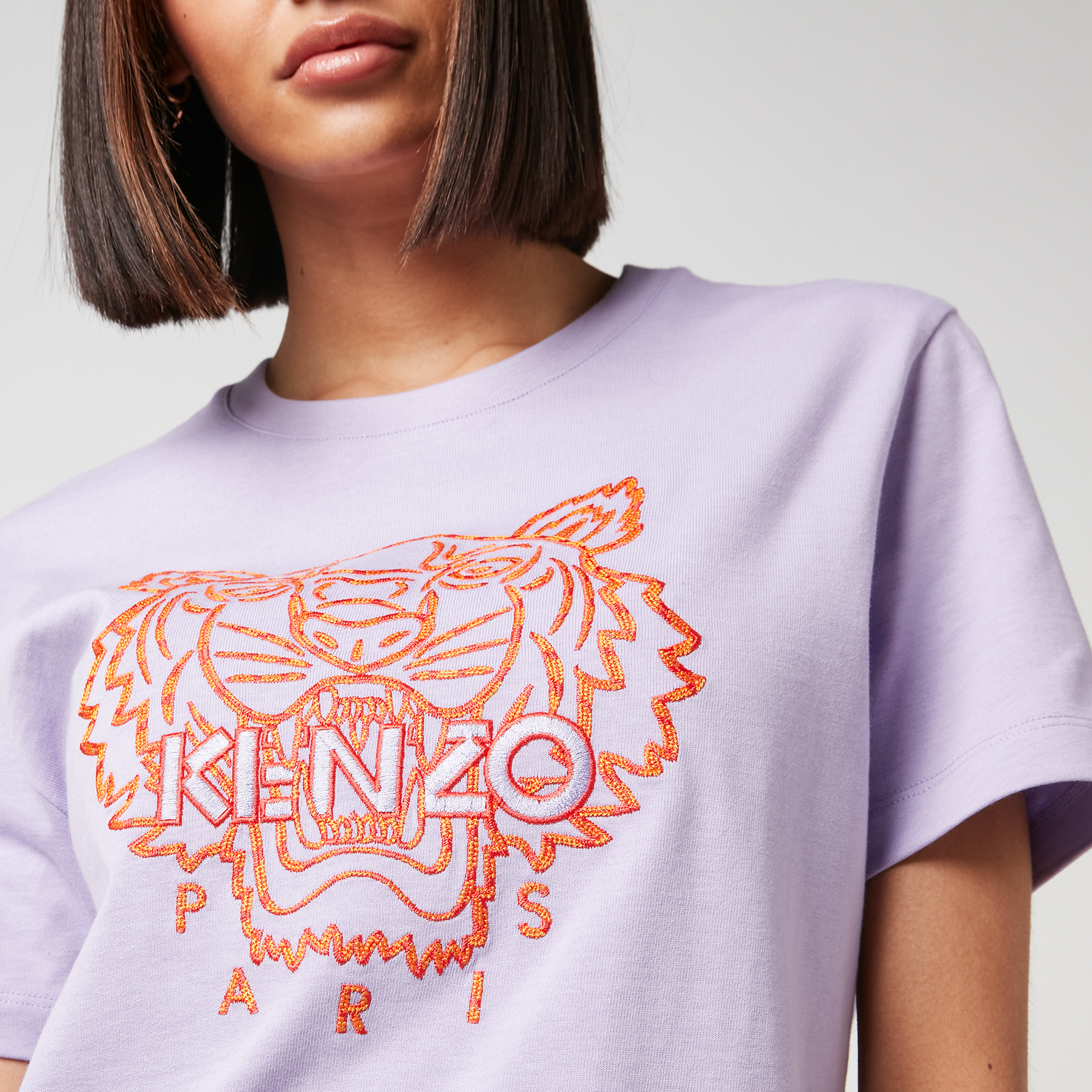 Tシャツ・カットソー KENZO Woman T-Shirt Pink FF52TS1504SG 07 Tシャツ・カットソー KENZO Woman T-Shirt Pink FF52TS1504SG 07