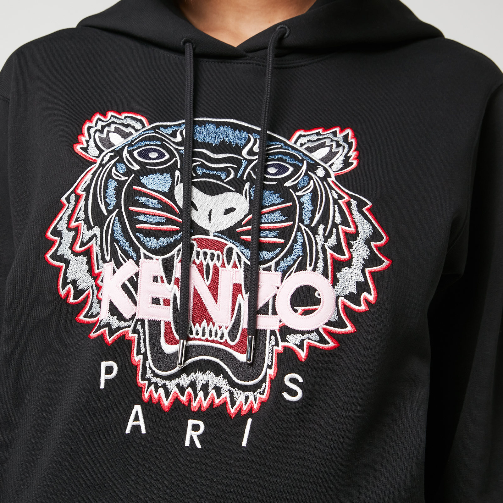 67◇KENZO CLASSIC TIGER HOODIE TS0326-8 Kenzo Classic Tiger Black Hoodie – Sunset Boutique