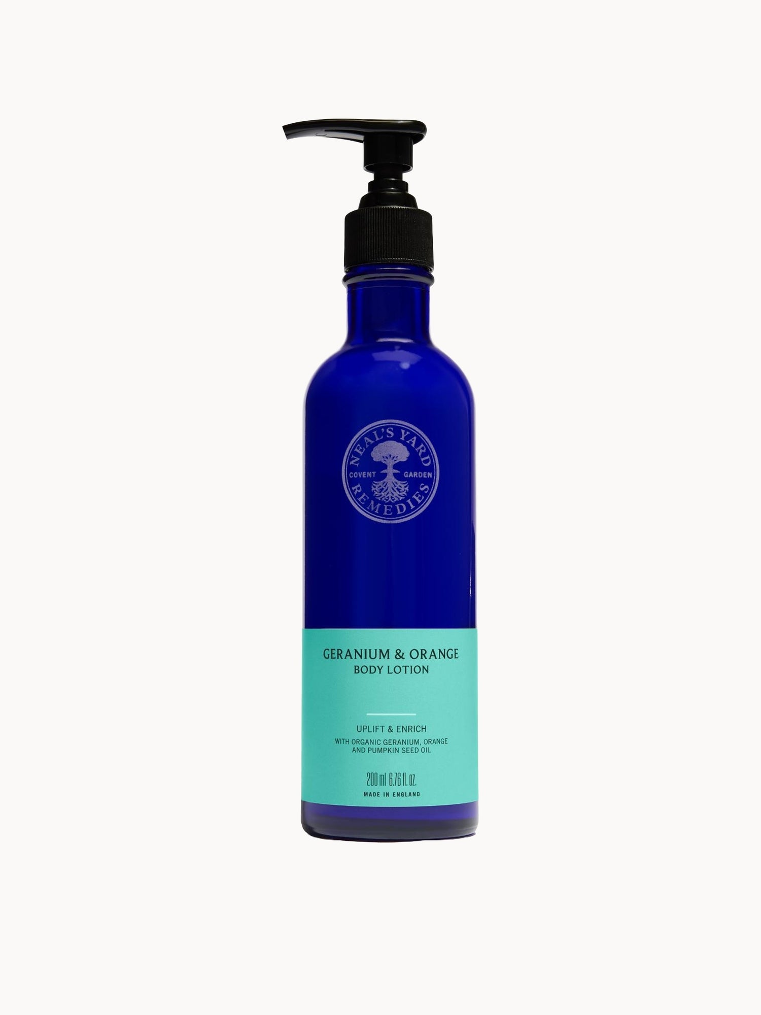 Neal's Yard Remedies Geranium & Orange Body Lotion 200ml (Reformulated)