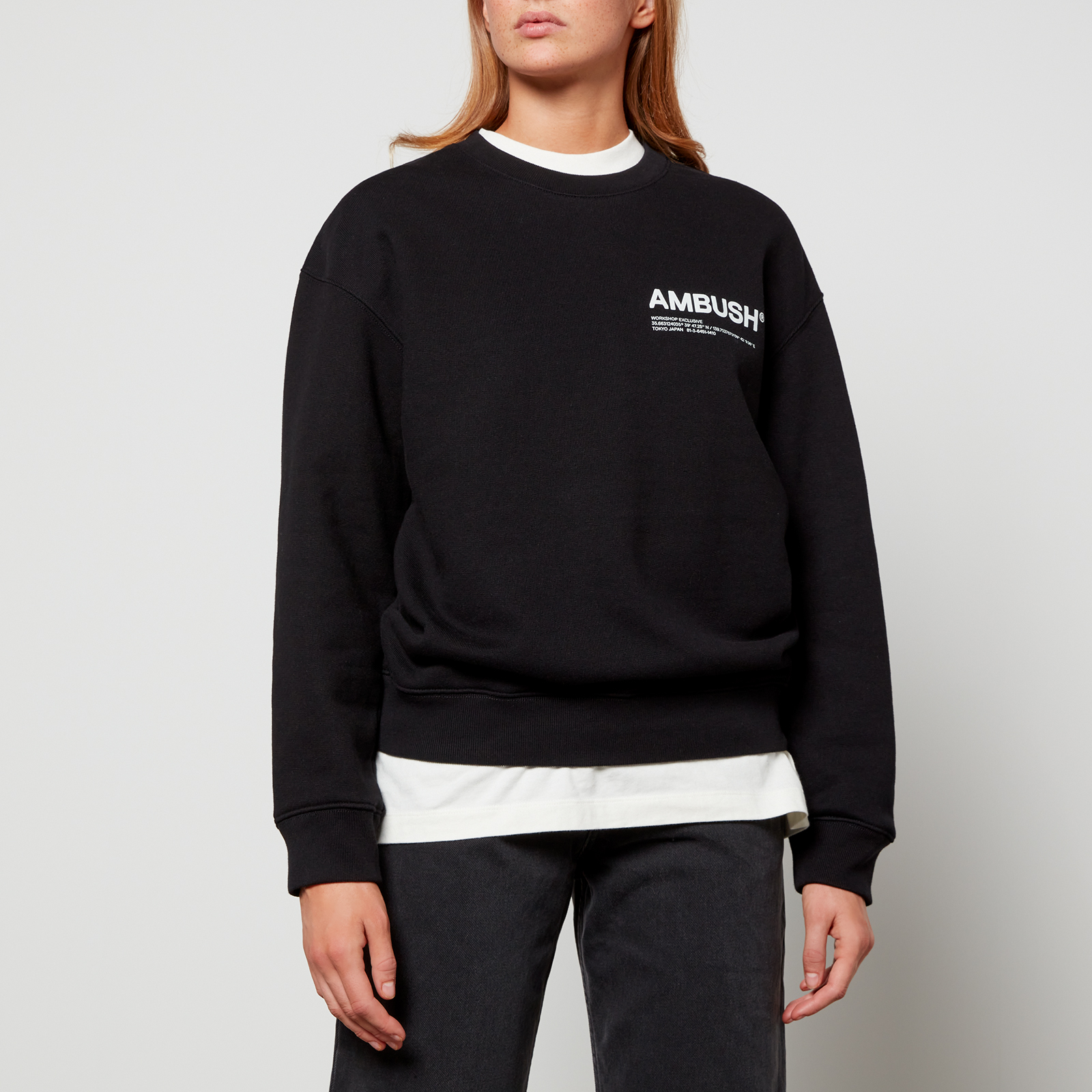 AMBUSH Women's Workshop Sweatshirt - Black - XS | Coggles